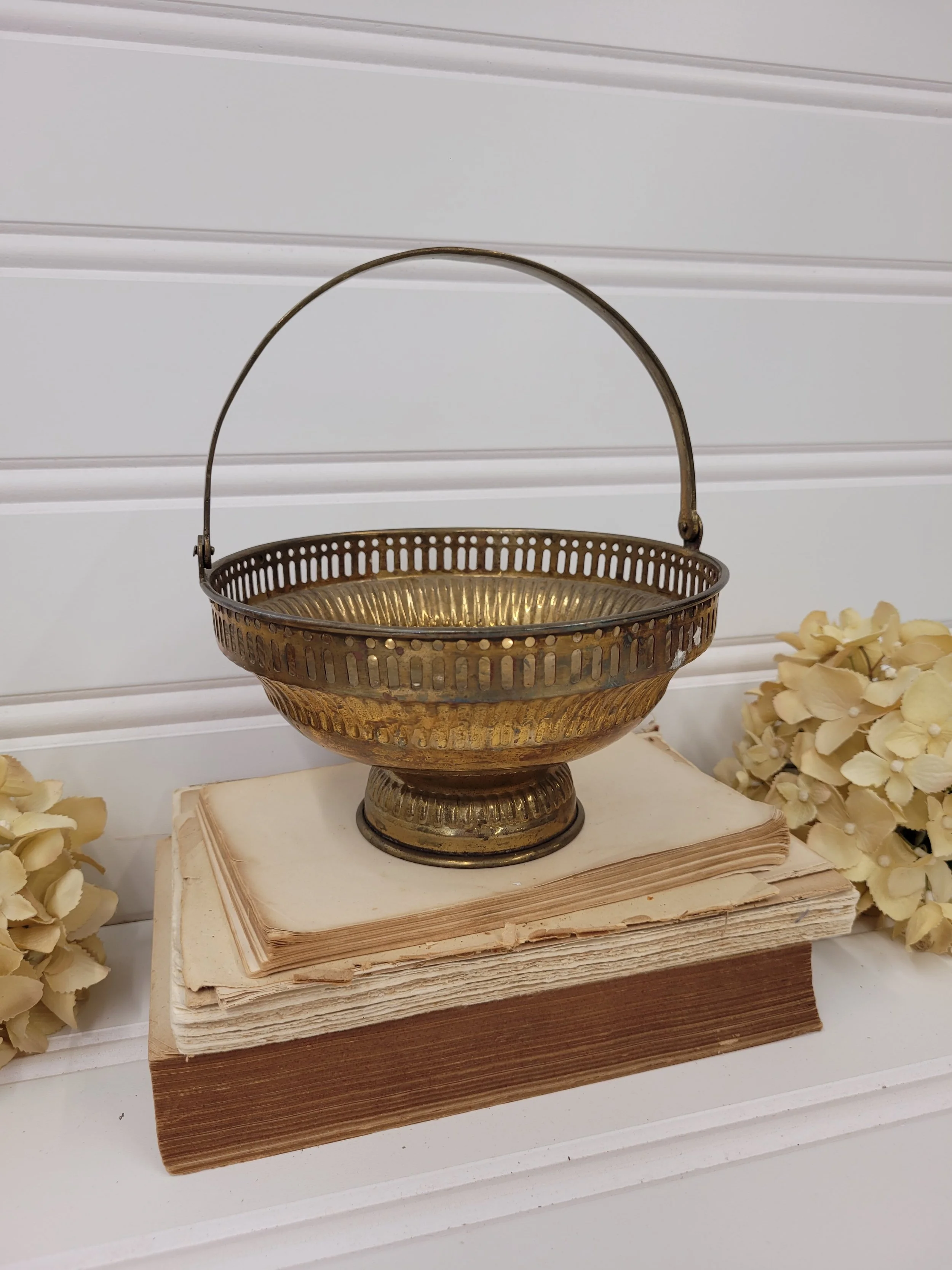 brass basket