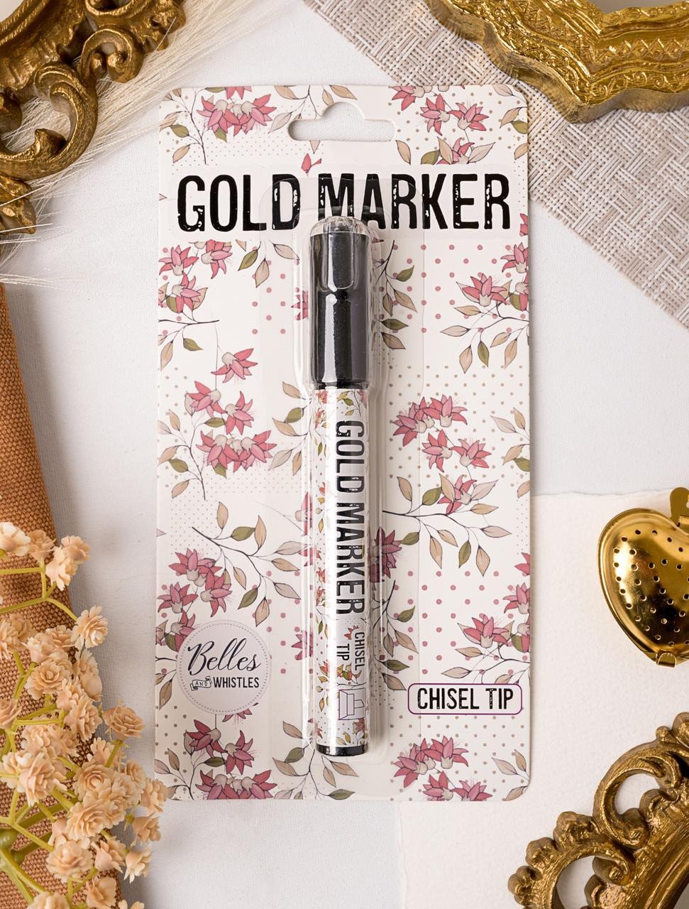 Gold Marker Chisel tip