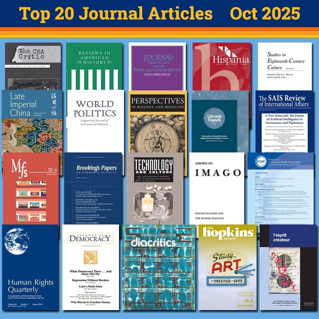 Fui Can-Tamakloe Lands on JHUP’s Top 20 Most-Read Articles October 2025