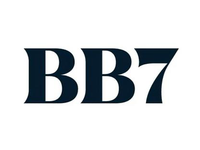 Logo with the letters 'BB7' in a stylized font.