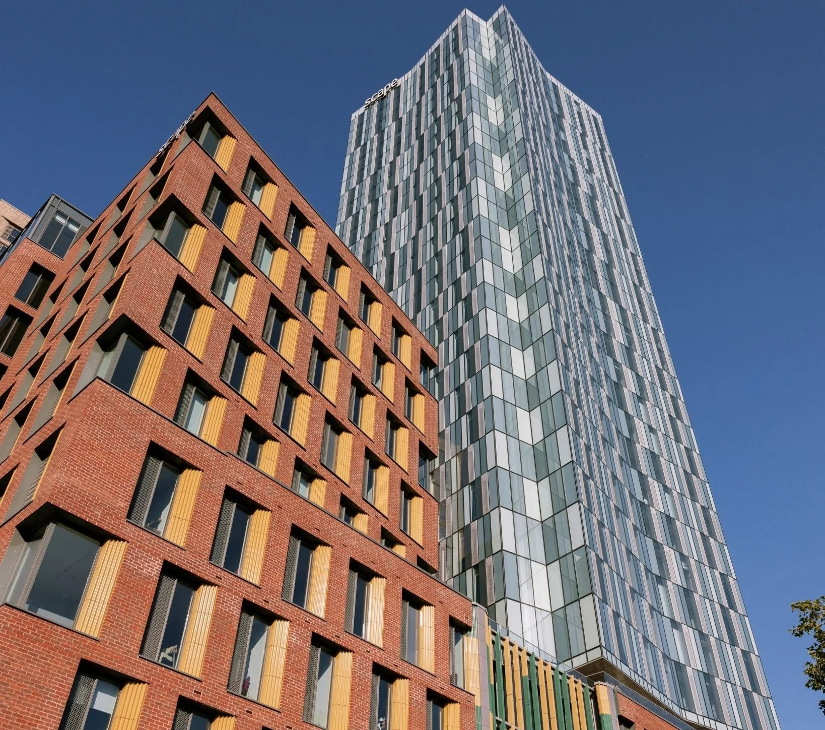    Scape Leeds exterior composed of two adjoining structures