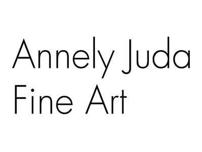 Text reading 'Annely Juda Fine Art' in black on a white background.