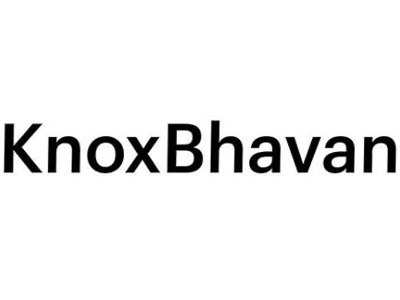 Black text reading 'KnoxBhavan' on a white background.