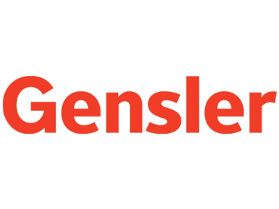 Gensler logo in red text.