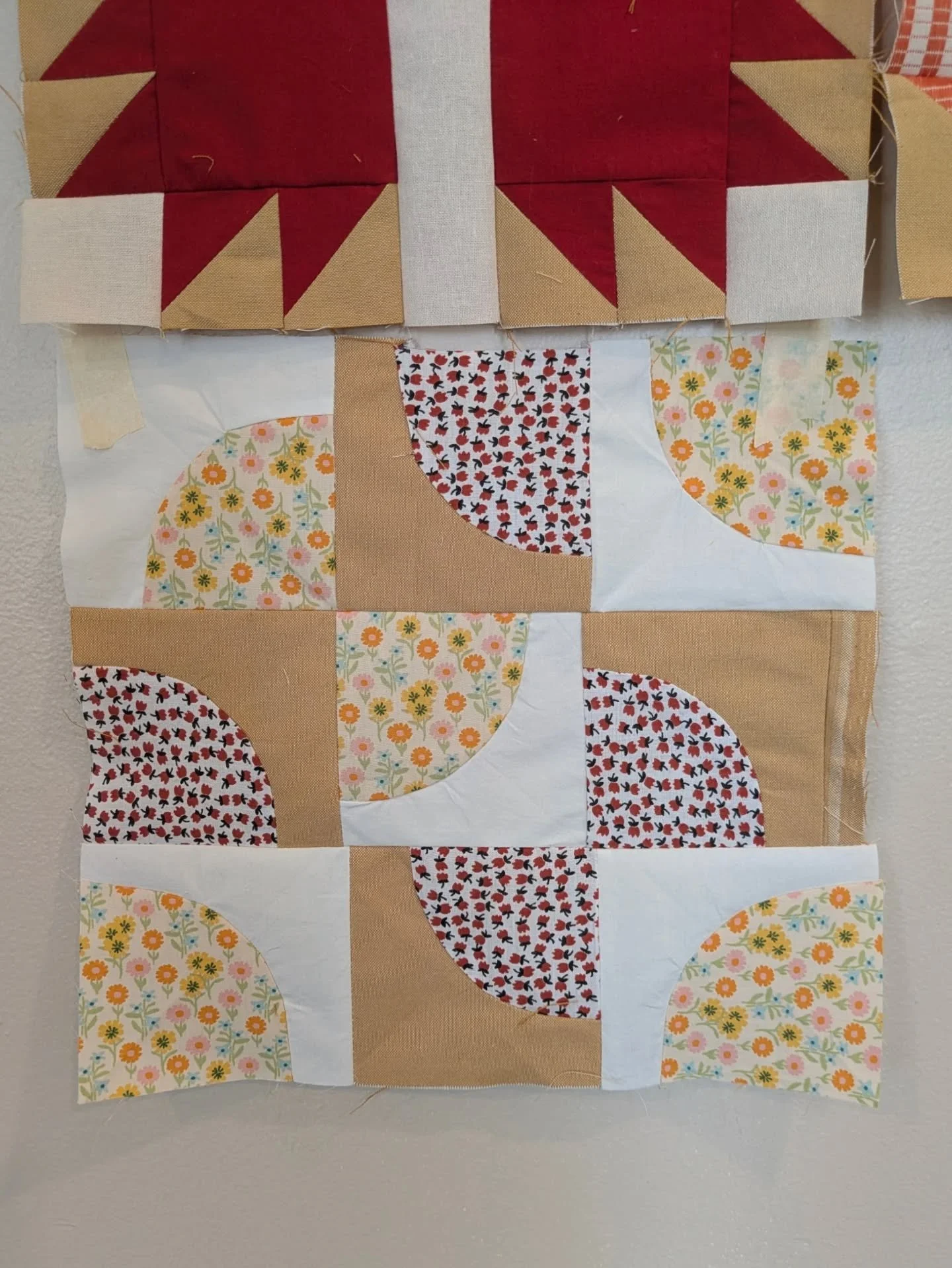 This one is a little scraggly but still a valuable little member of the team and a good learning opportunity! I've done curves before but never this many at once haha, so I'm mostly just proud they are all kind of the same shape!

Very fun to see row