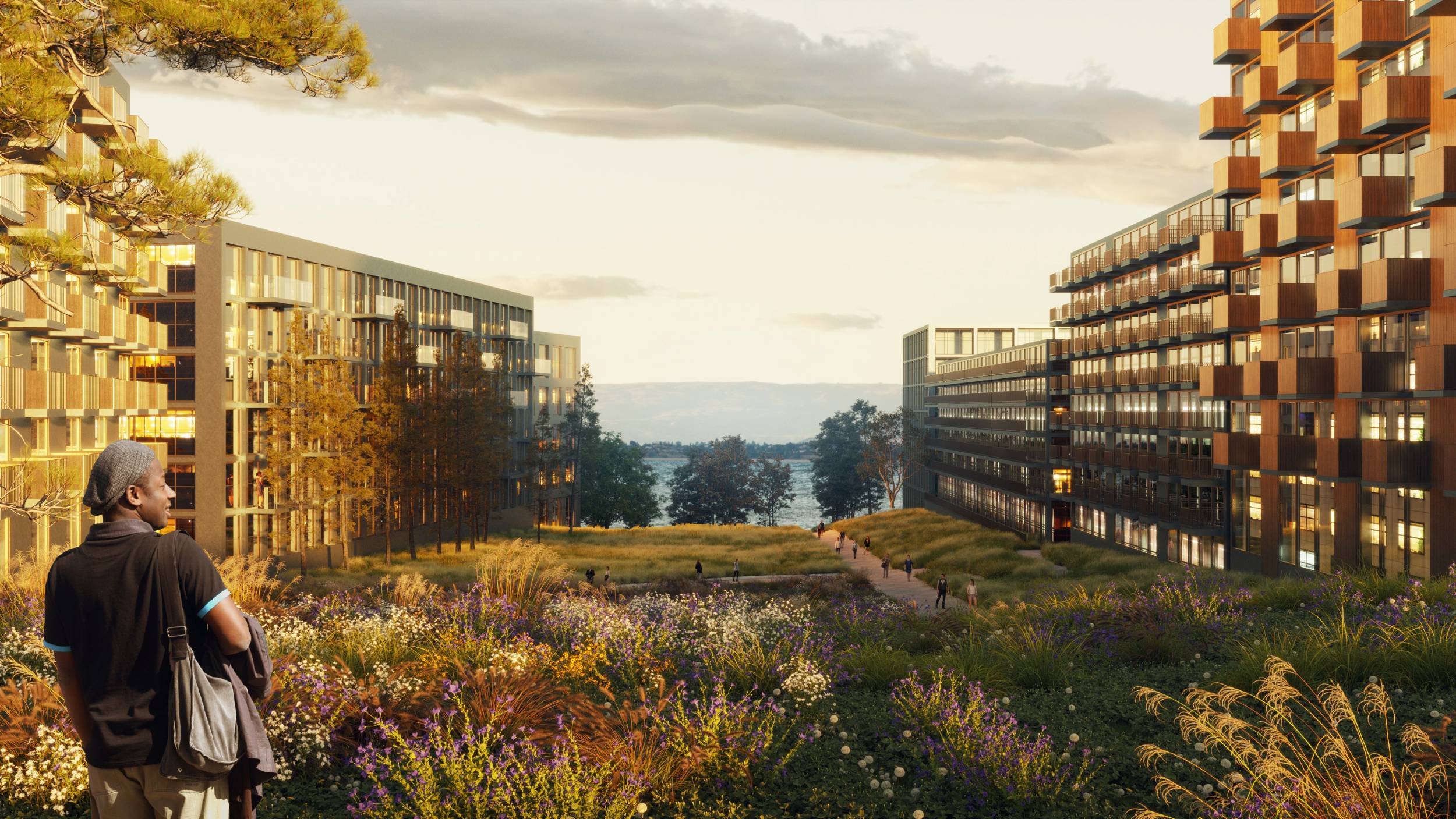 The Bluffs offers authentic Okanagan landscapes in managed urban settings.