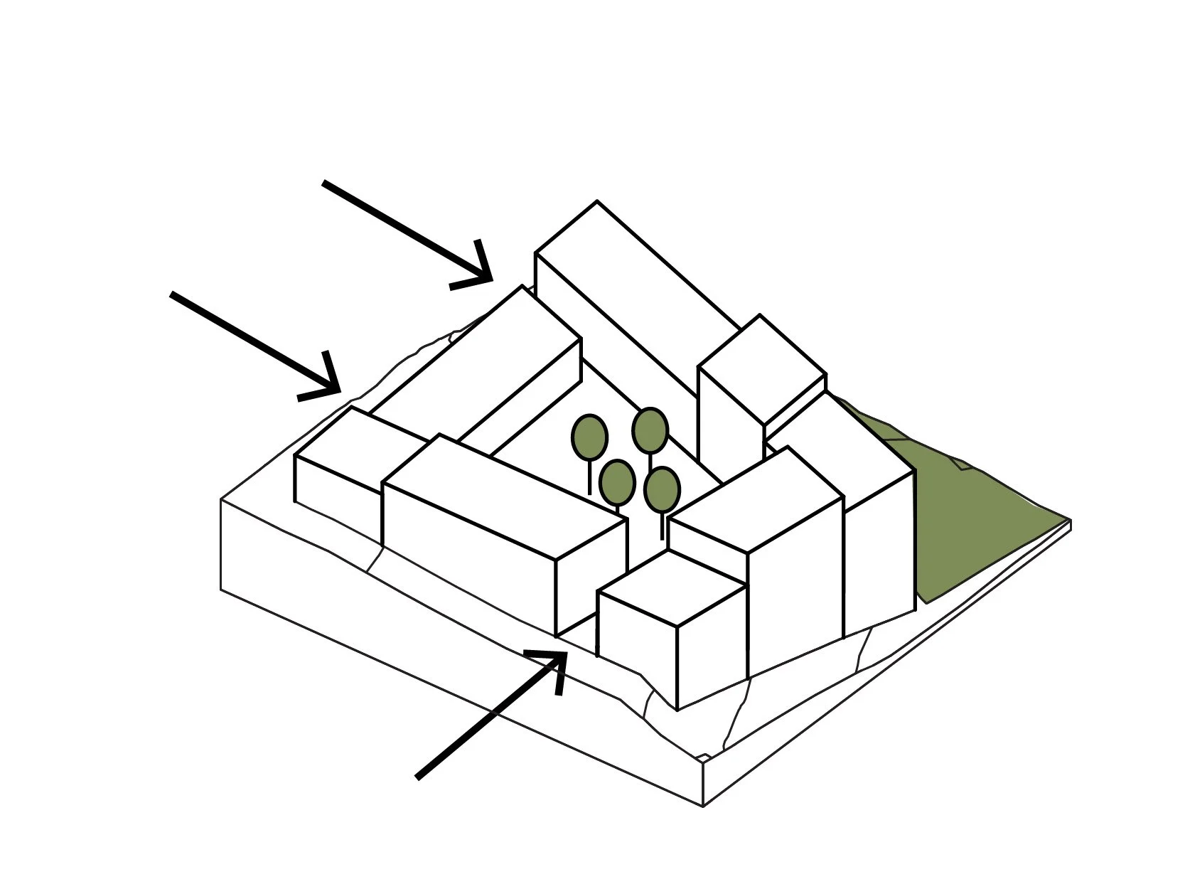 Connect to landscape