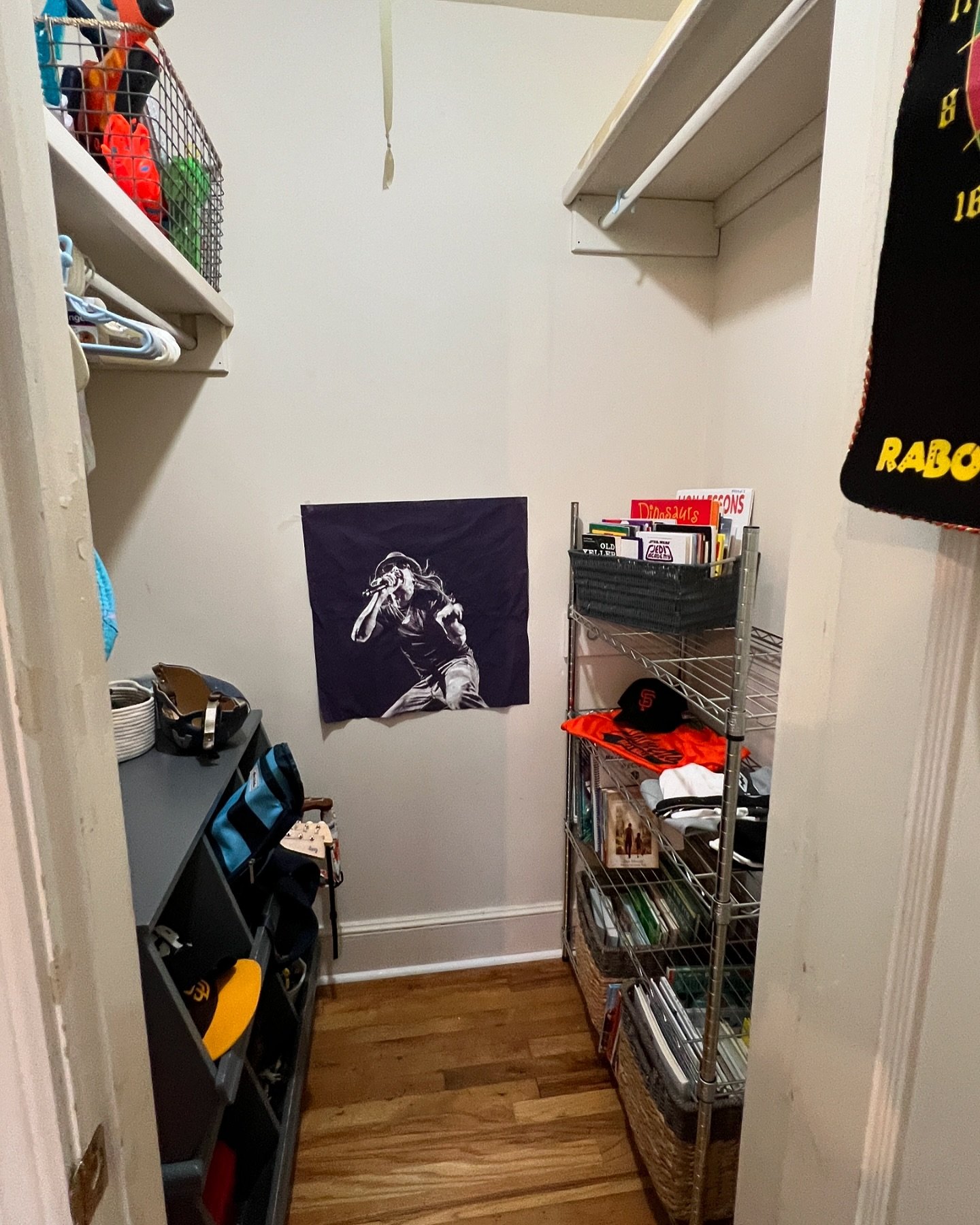 Clean out toys ✅ 
Edit clothes ✅
Collect his clothes and sort for hanging or folded ✅
Make a special spot for baseball gear ✅
Give everything a home ✅
All sorted and organized ✅

Call us to clear out those old toys and make room for the holiday seaso