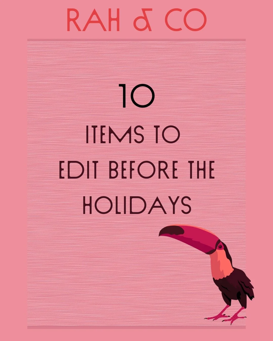 It&rsquo;s that time of year! You know when your house feels like it&rsquo;s bursting at the seams with stuff. New stuff. Old stuff. Broken stuff. What is this, stuff. 

Let&rsquo;s get ahead of it before we bring in new stuff from Santa! 

Here&rsqu