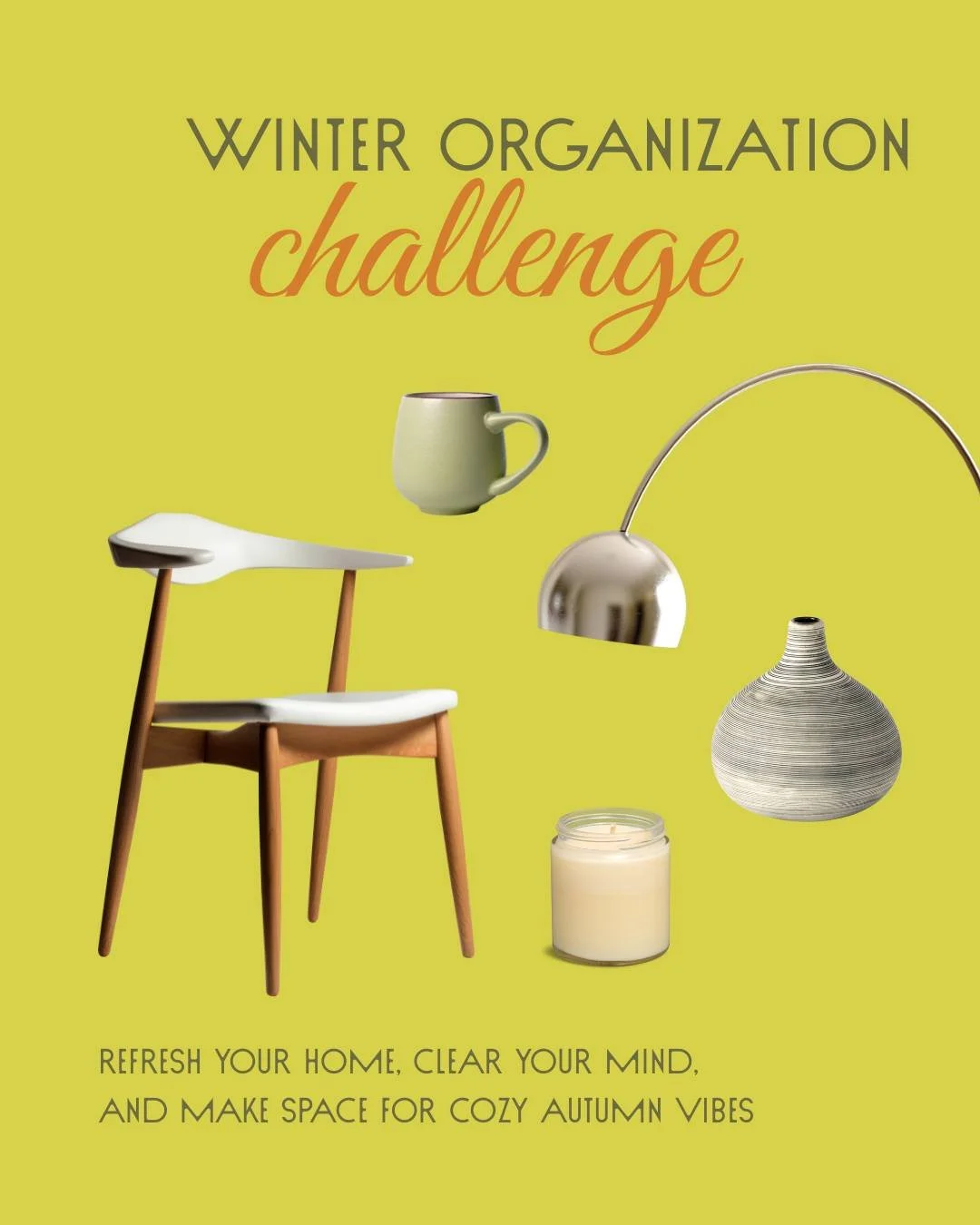 There's nothing like a little organizational refresh!

Try doing steps 2 and 3 before decorating for the holidays!