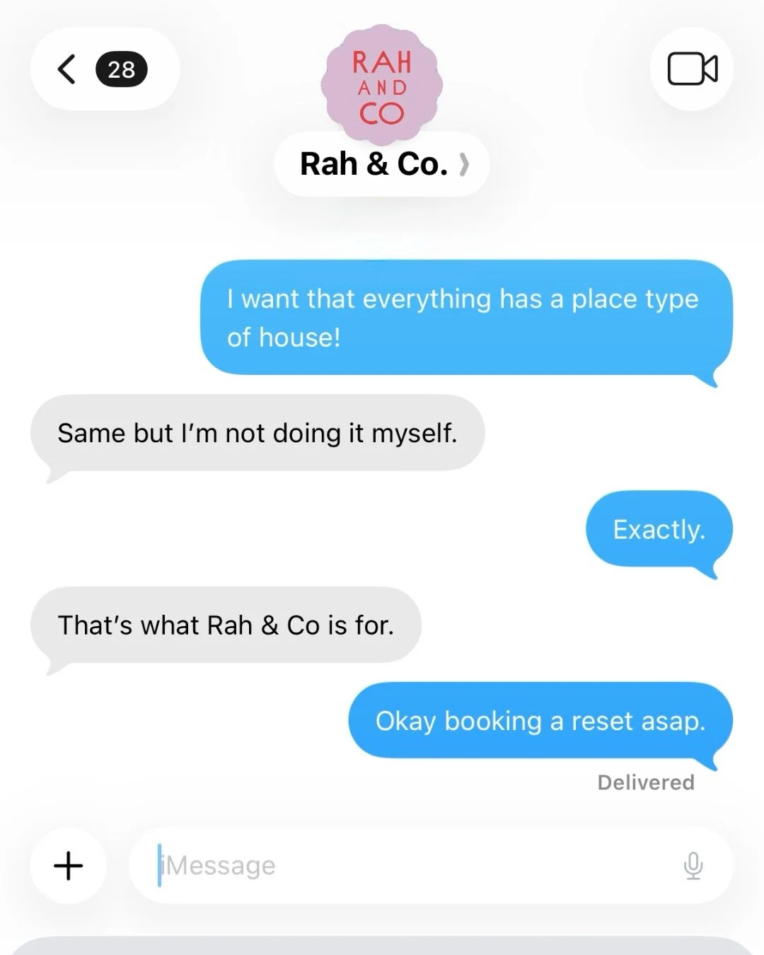 Your friends know best!!! Rah &amp; Co is the way to go! 💖💖👏👏 

#professionalorganizer #clutterfree #columbiasc #organizeyourlife #booknow