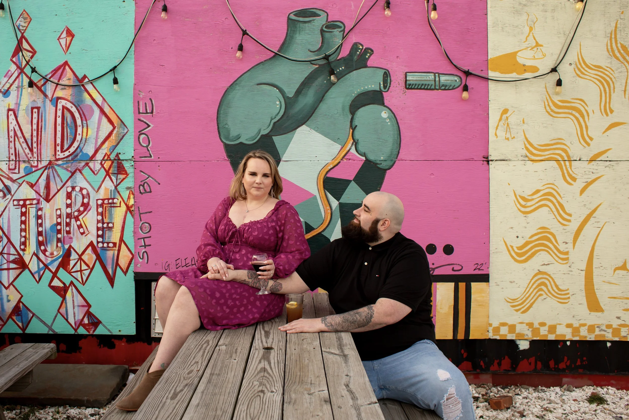 Ciara & Jason White Chapel Projects Engagement Session