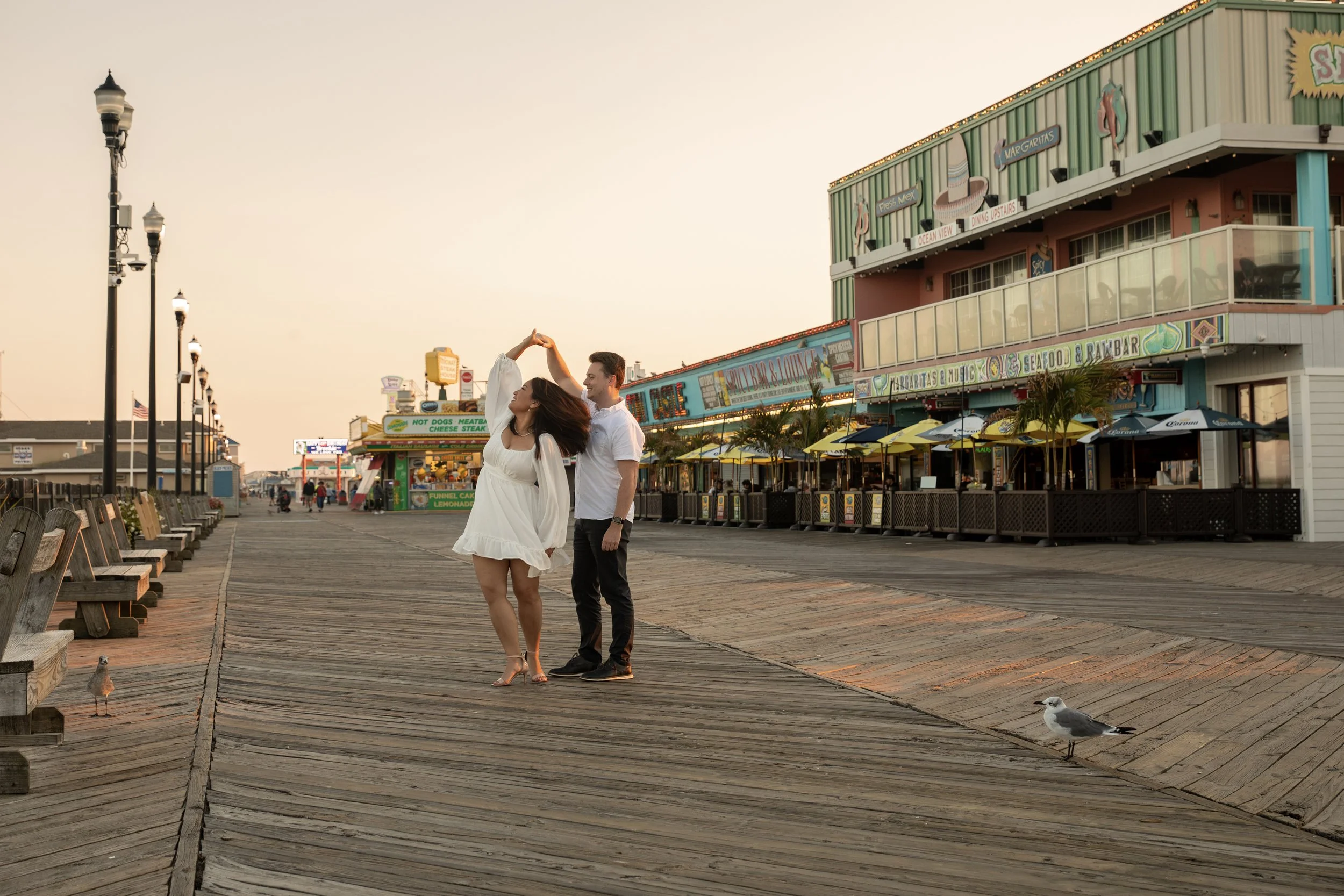 Sydney & Gregg’s Point Pleasant Beach Engagement Session
