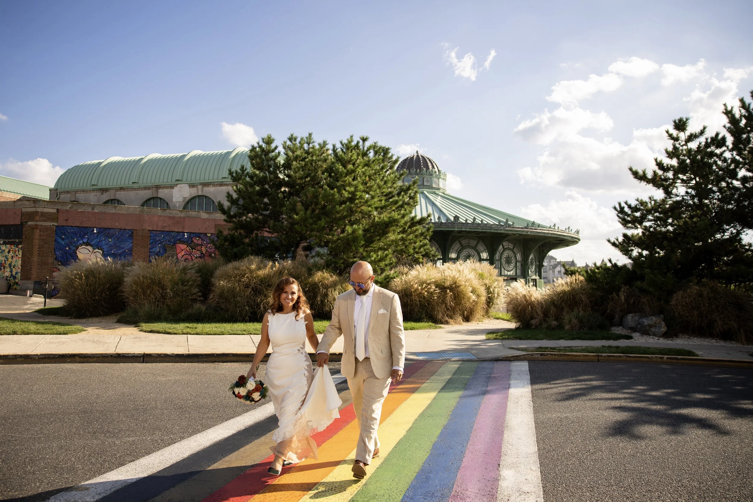 April &amp; Pat’s Sentimental Asbury Park Elopement