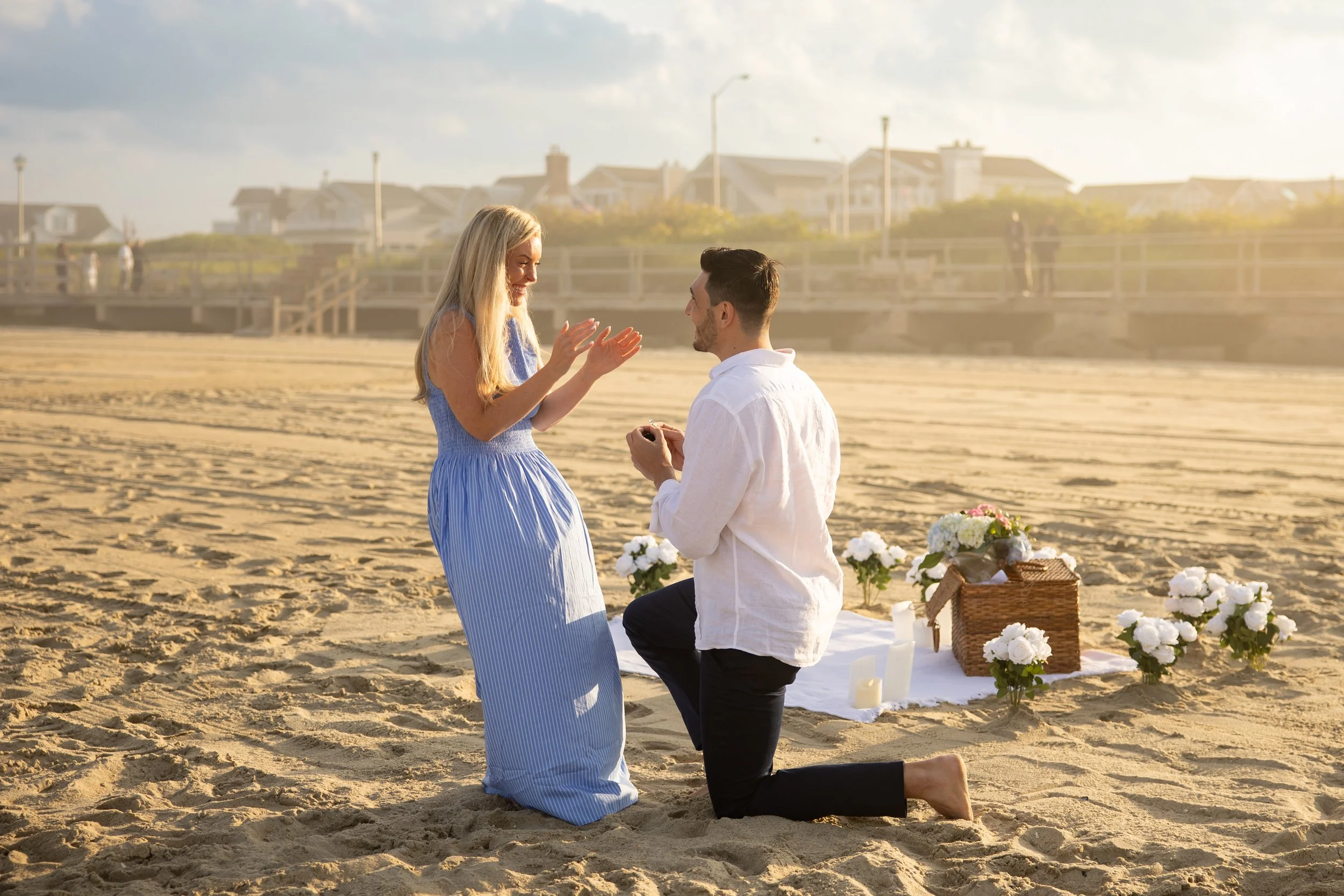 Matt &amp; Molly’s Spring Lake Proposal &amp; Engagement