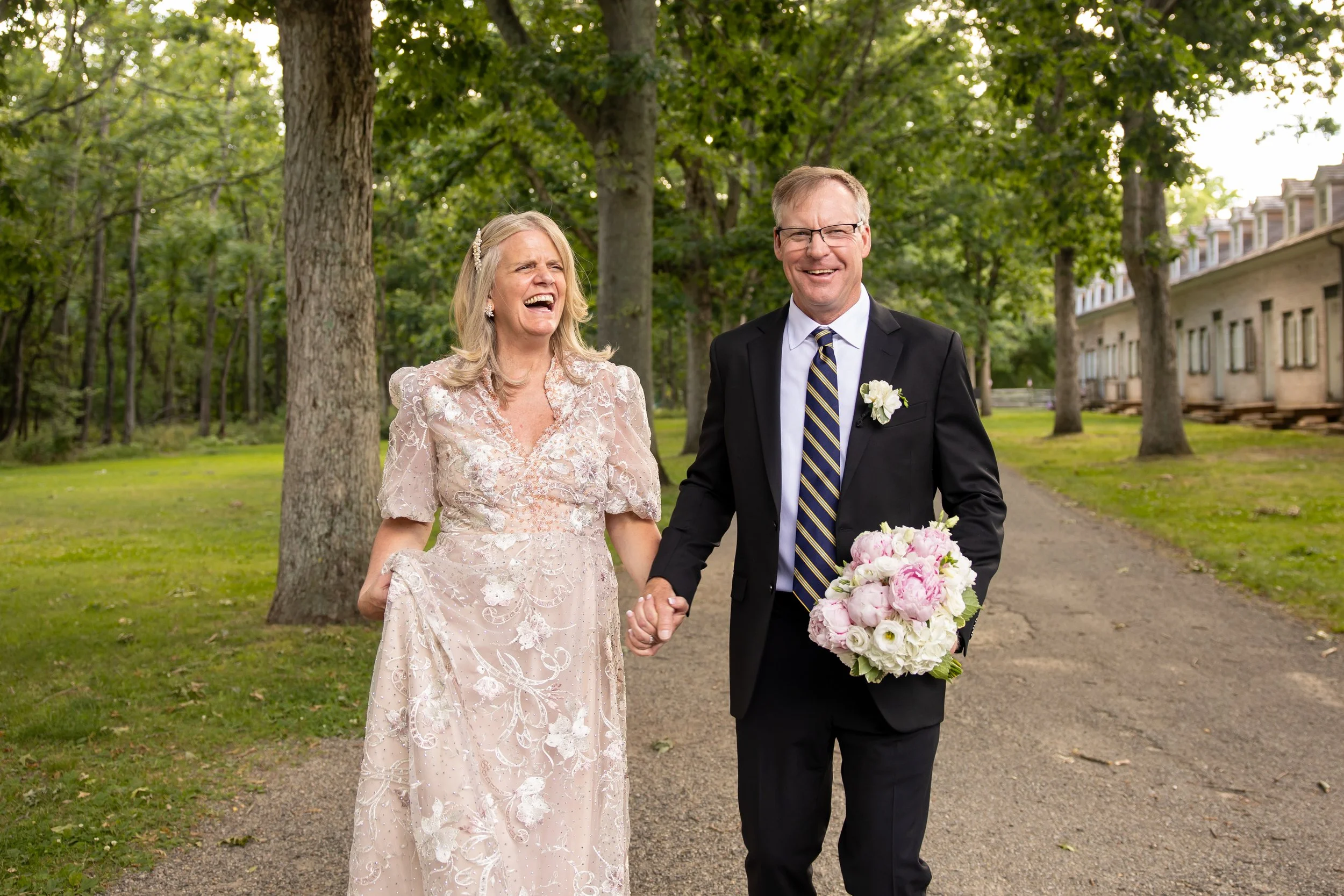 Jennifer &amp; Rick’s Intimate Allaire State Park Elopement