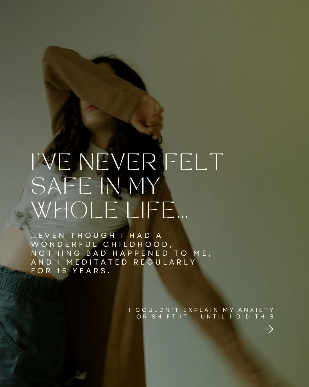 What I Do Differently Now.....
I still meditate.
I still do yoga.
I still do energy work.
But my intention is different:
Not to get it done.
Not to prove it’s part of my identity.
Not just to feel good.
To. Feel. Safe.
Safe...a feeling that