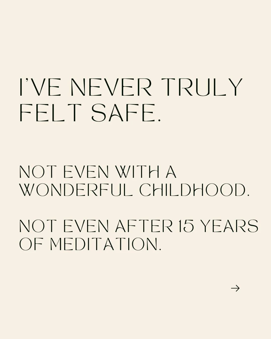 For years, I tried to meditate my anxiety away.....
I thought calm was something I could earn by being disciplined enough ( hello Virgo sun trying to be perfect and organising all of life ).
But calm isn’t a performance — it’s a s