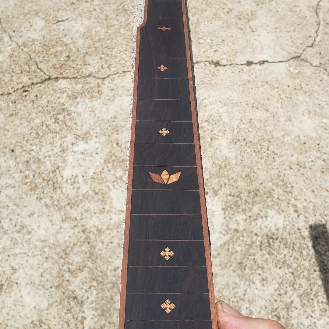 Mahogany just glows... 
#smallshop #clawhammer #banjo