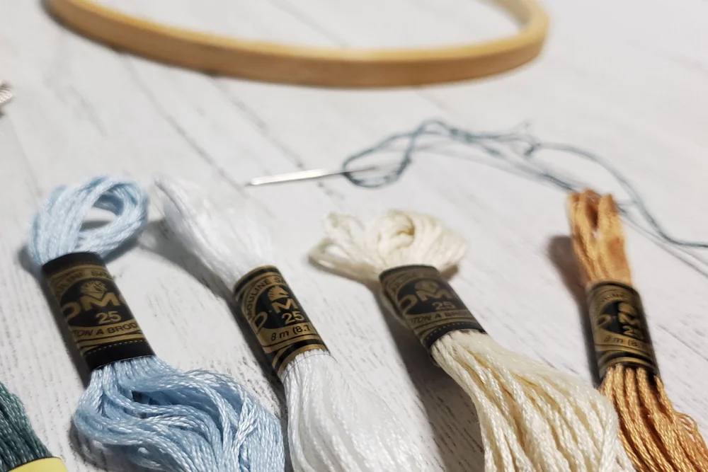 How to Use Six-Strand Embroidery Floss — Garden Girl Studio