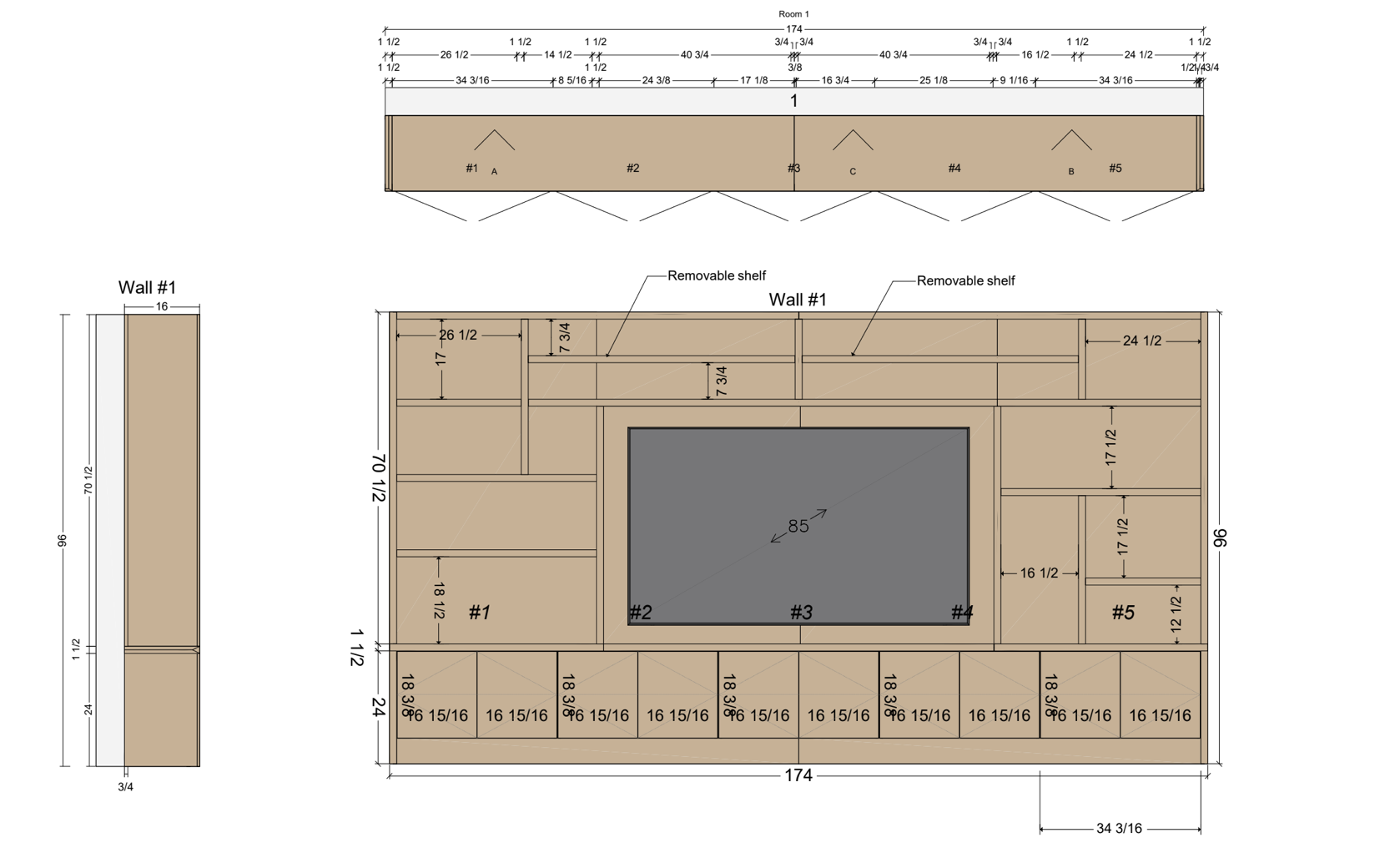 Shop Drawings Elevations
