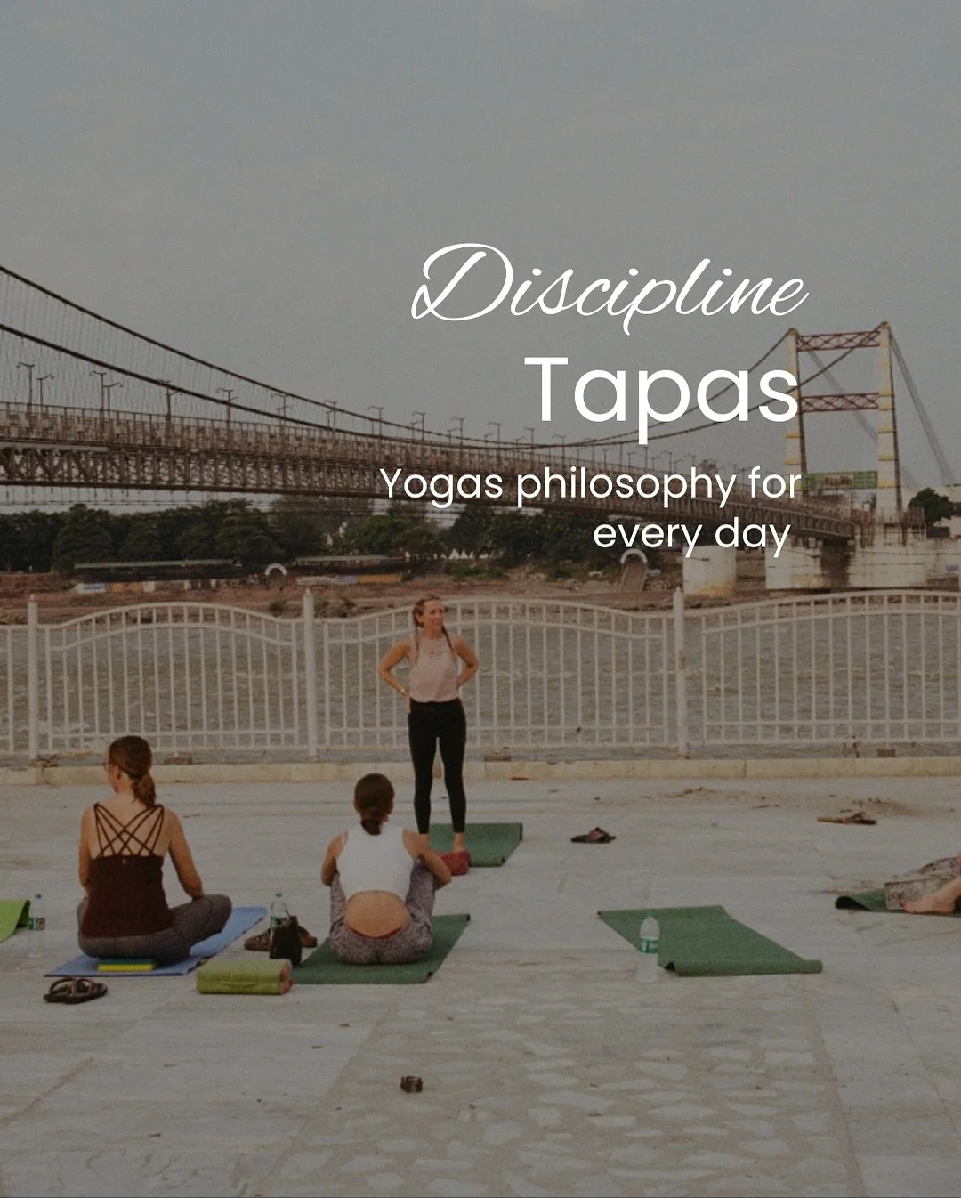 Already, you&rsquo;re telling me that this is working, and once again I feel inspired by the students I teach and their commitment to fine-tuning their mind and body.
In class, we&rsquo;ve been exploring Chapter 6 of the Gita&mdash;
how to truly weav