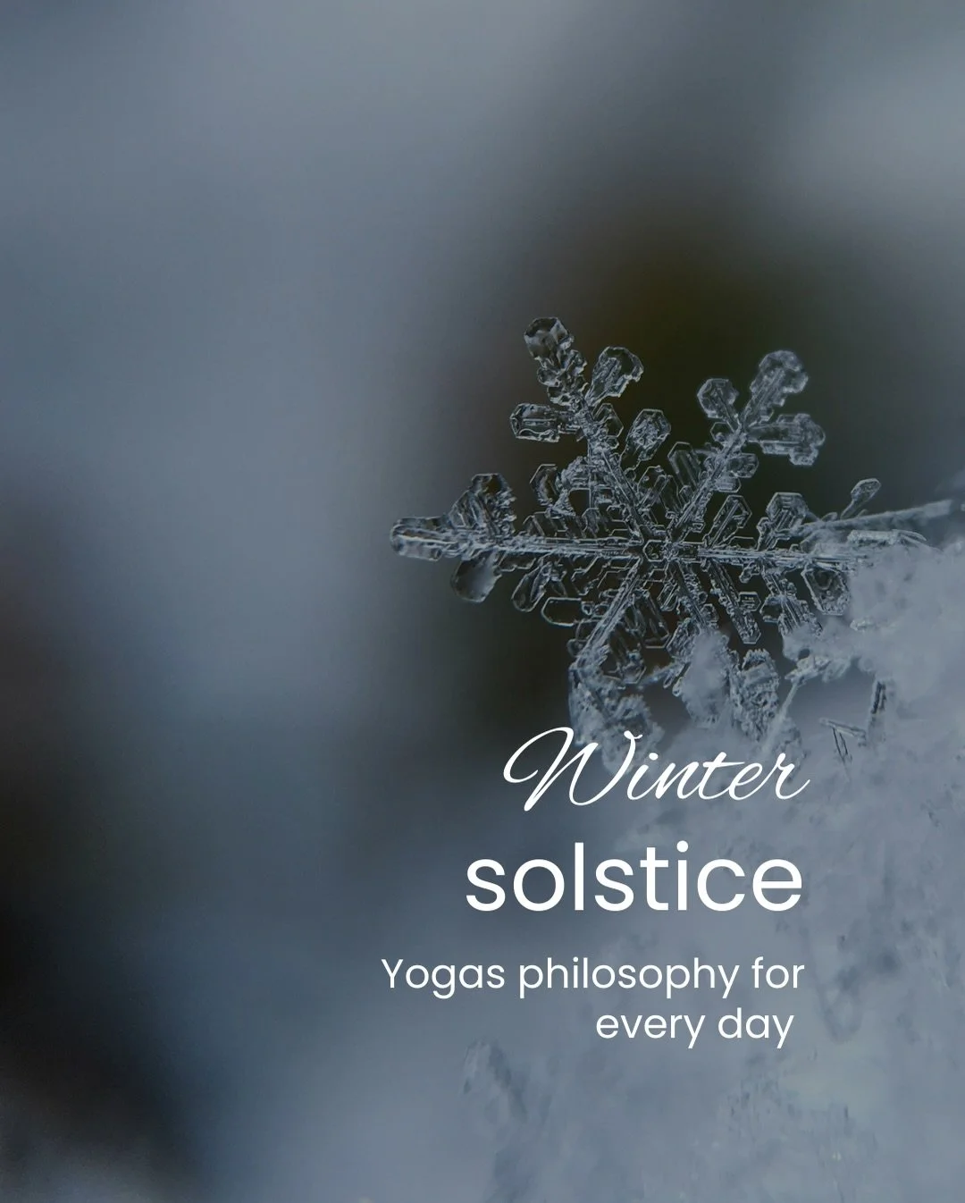 Winter solstice is nearly here and If you are anything like me when a teacher asks me to think of my intentions or reflections I have a load of them flitting in my mind. So&hellip; before we meet why not really USE this auspicious and pivotal time of