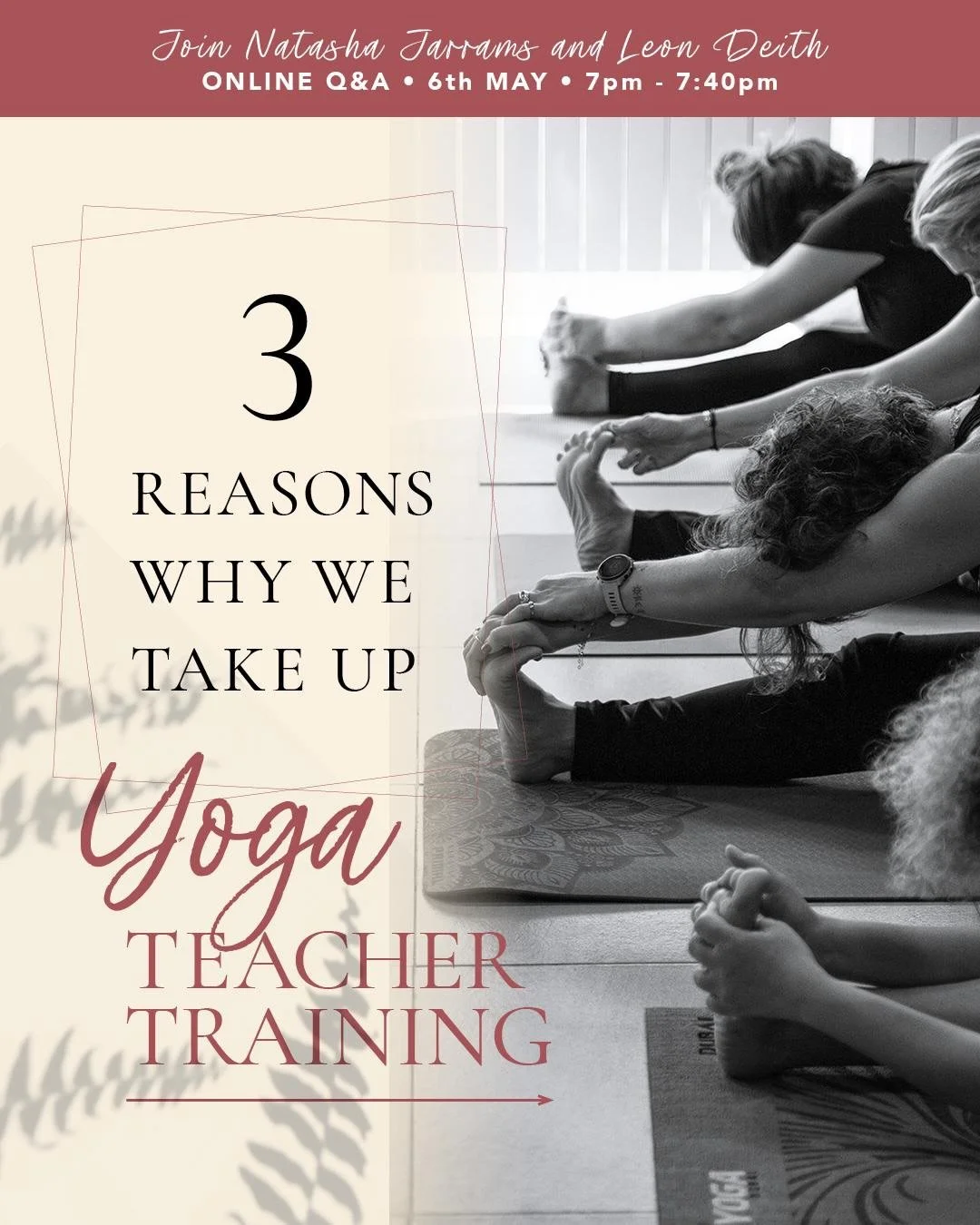 When I took my very first yoga teacher training my teacher asked the group to write in the back of our books our &lsquo;WHY&rsquo;? What lead us to take the step to understand the depths of what yoga is really all about? 

And what was it that we wer