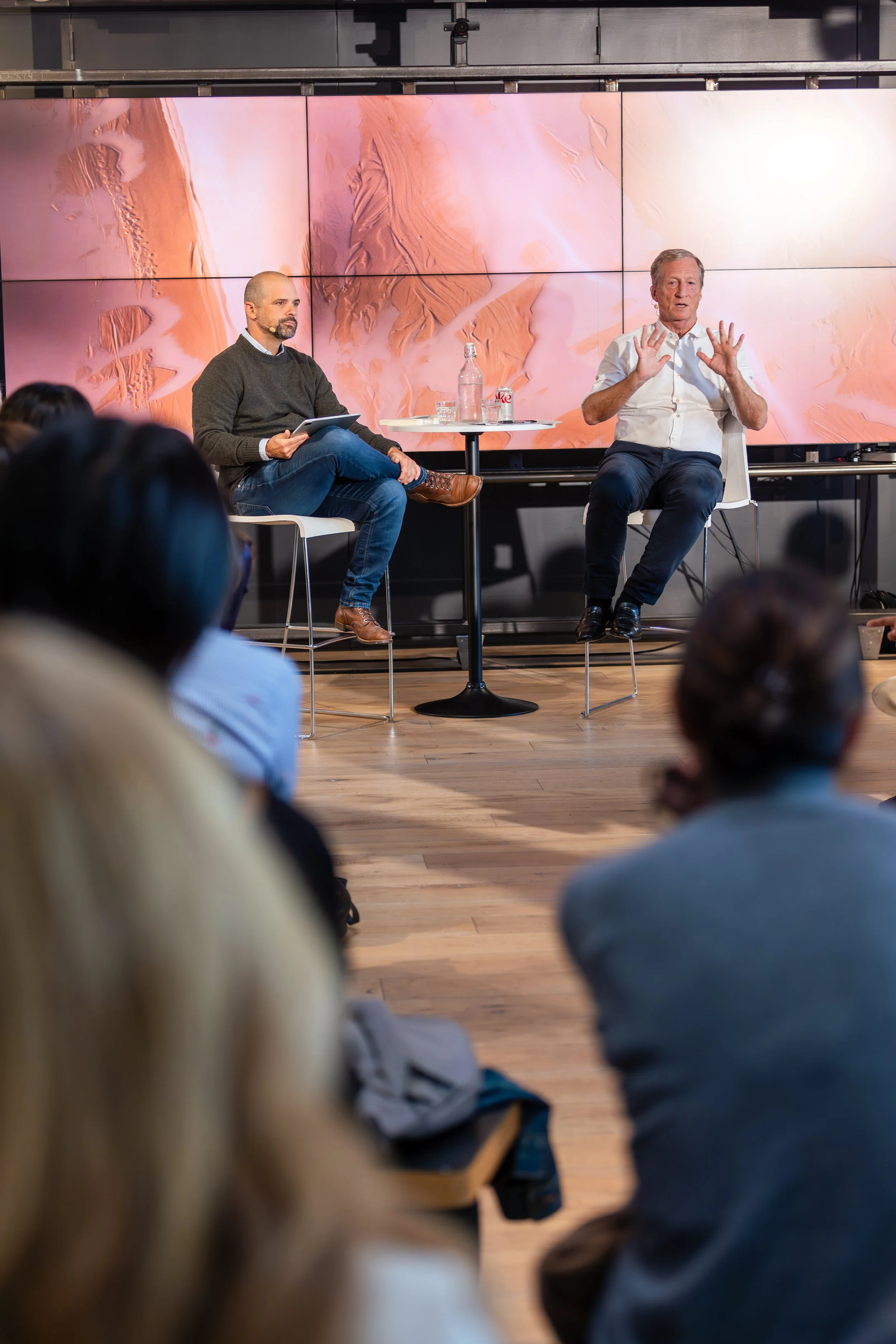 Tom Steyer - Live MCJ Podcast, Inevitable | New York Climate Week 2024