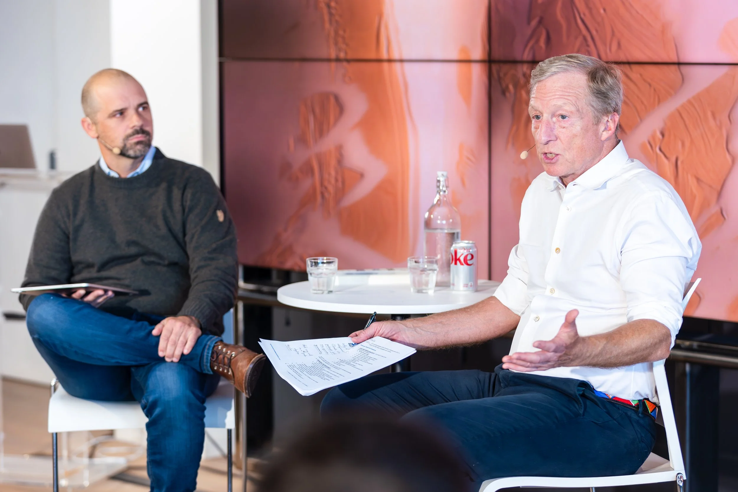 Tom Steyer - Live MCJ Podcast, Inevitable | New York Climate Week 2024