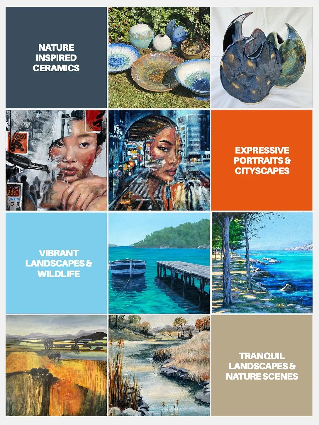 If you&rsquo;re free this weekend, come and see me! 🎨
 I&rsquo;m exhibiting as part of the Cookham &amp; Maidenhead Arts Trail at Venue 14 &ndash; Braywick Plant Nurseries - alongside 3 other brilliant artists. (Swipe for details 👉🏼)

It&rsquo;s t