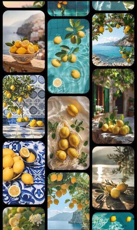 Amalfi Sun: Painting Mediterranean Lemons