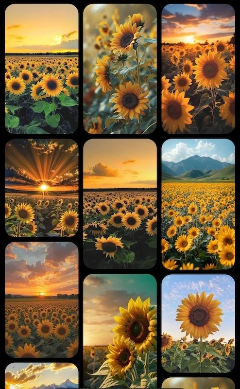 Fields of Gold: Painting Sunflowers in Bloom