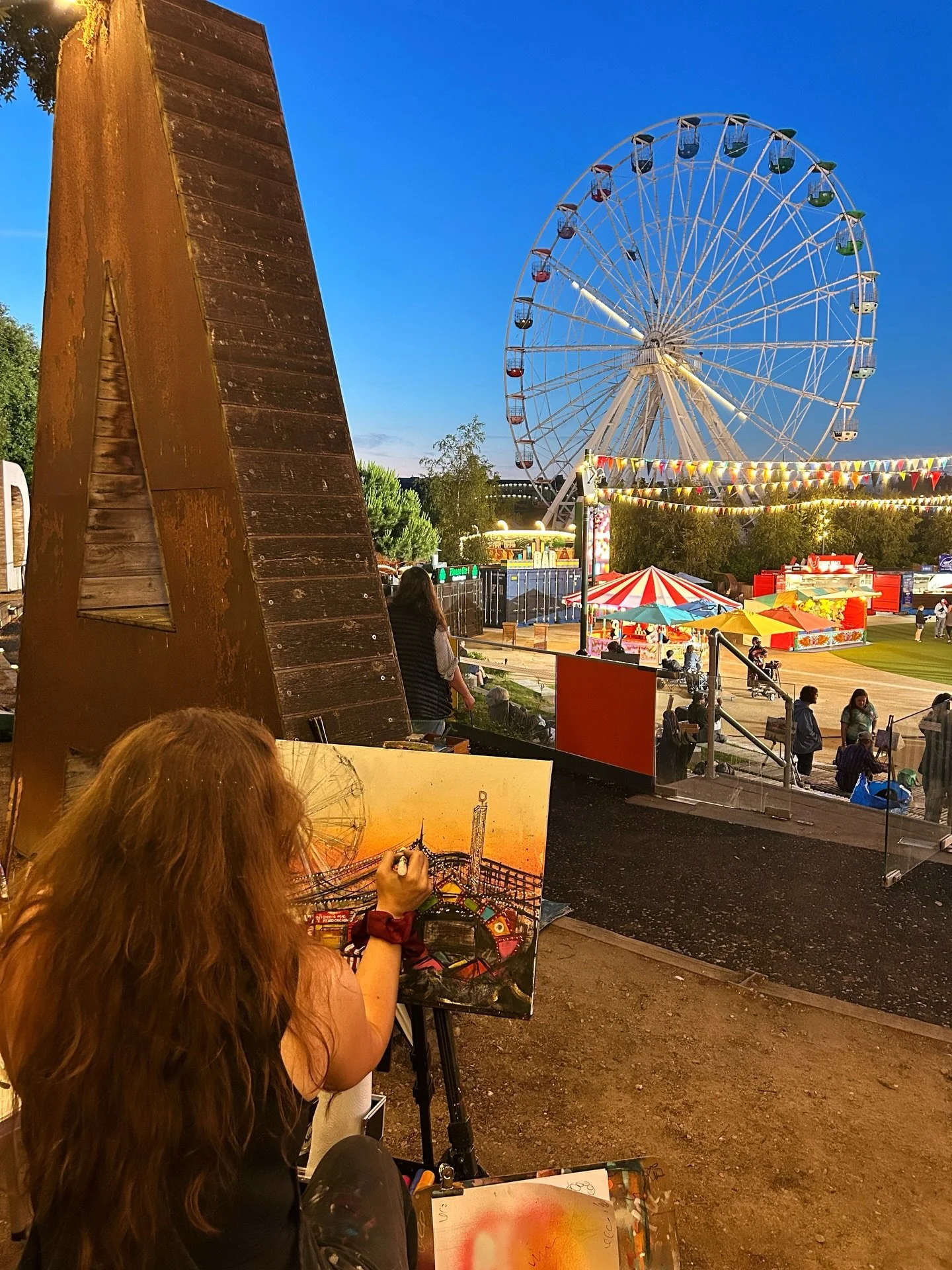 Last week I did something pretty bloody cool.

I was invited to take part as a wildcard for Landscape Artist of the Year 2027. One day&hellip; One painting&hellip; 4 hours. Rain, sun, constantly changing light... and absolutely no idea what Im doing 
