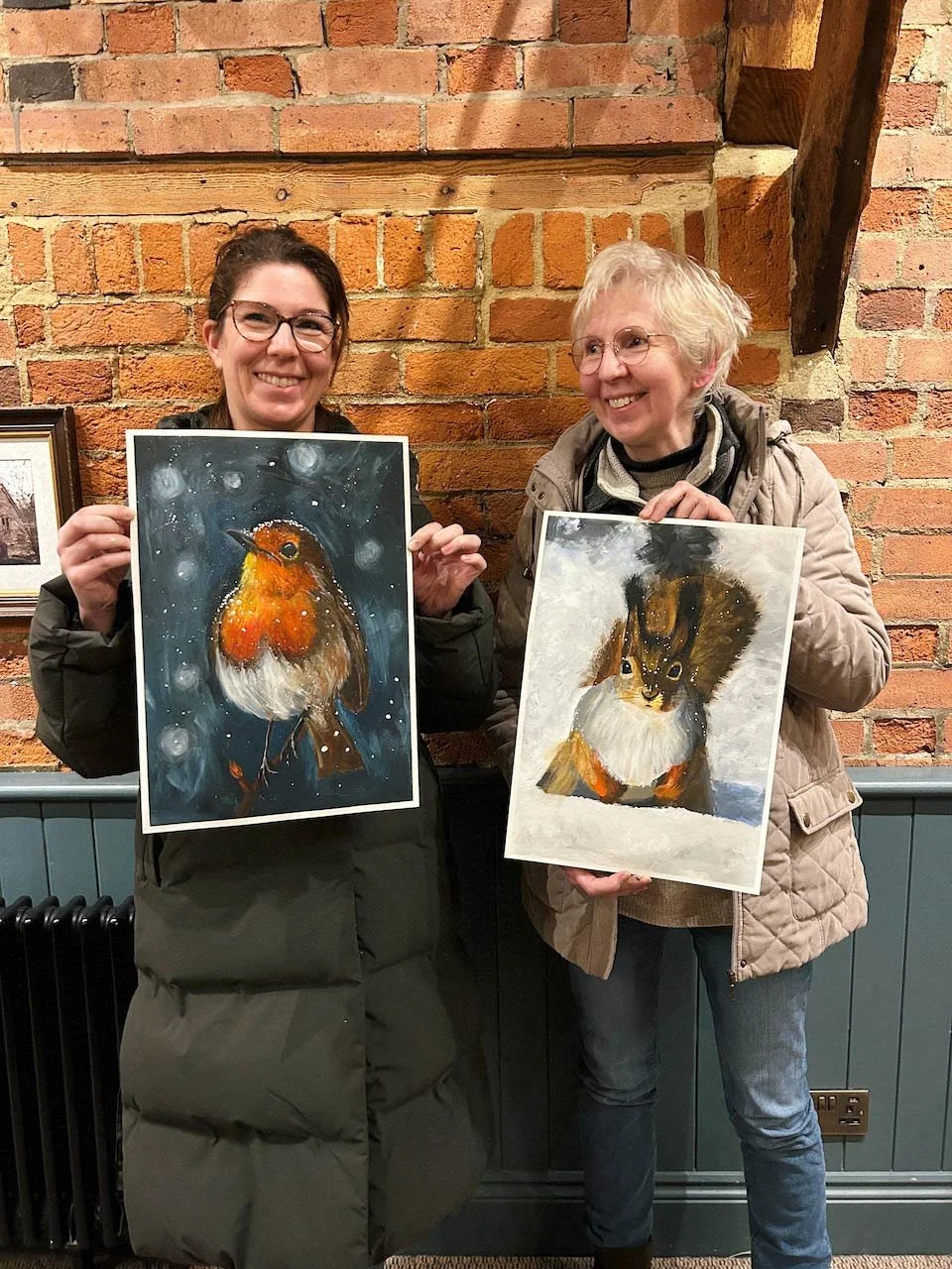 Frosted Noses: Painting Winter Wildlife
