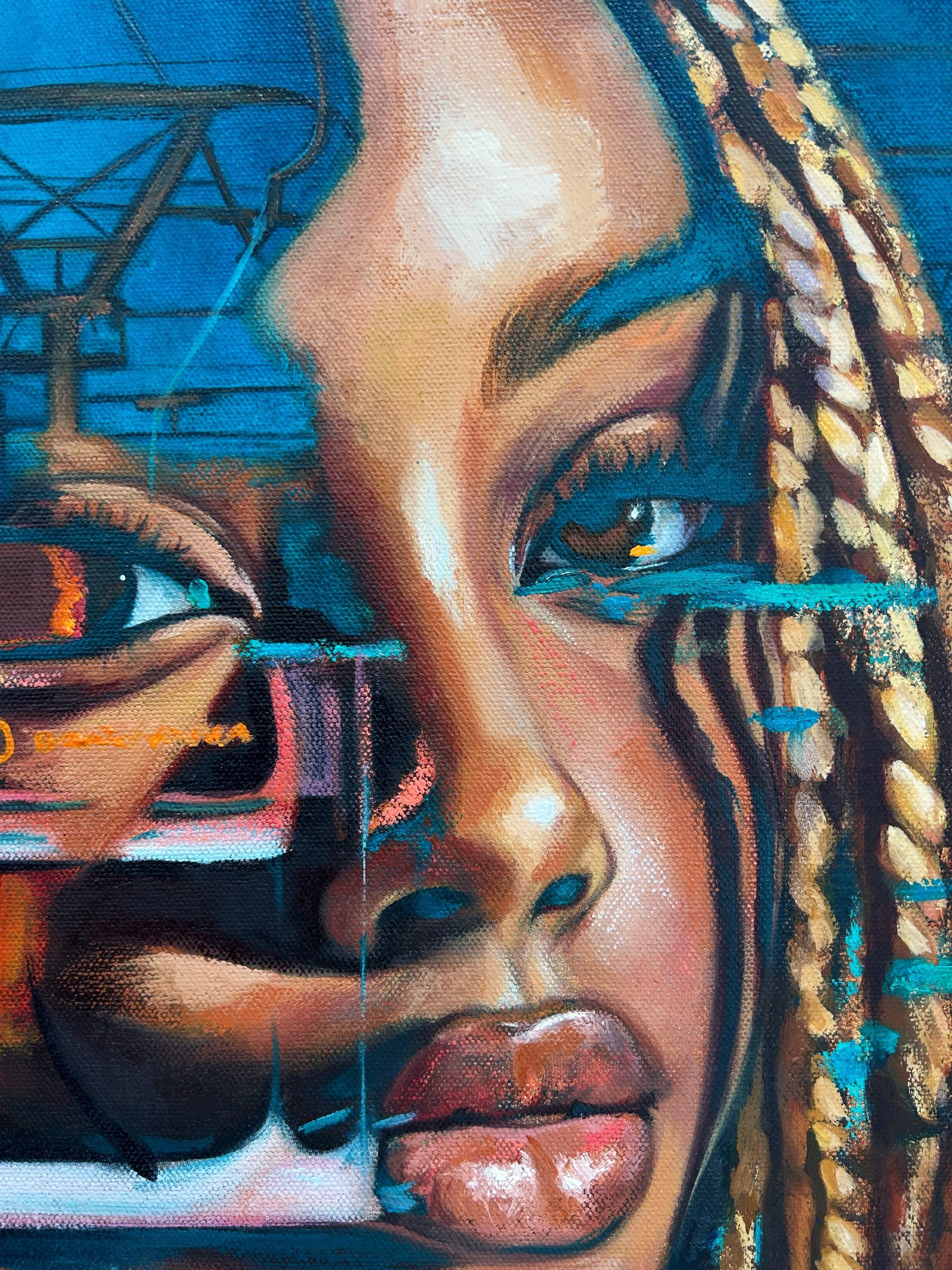 Remember when I said we were finishing the painting? I did actually finish it 😂

Forgot to show you. Classic.

Sneak peek for now 👀 full reveal soon x