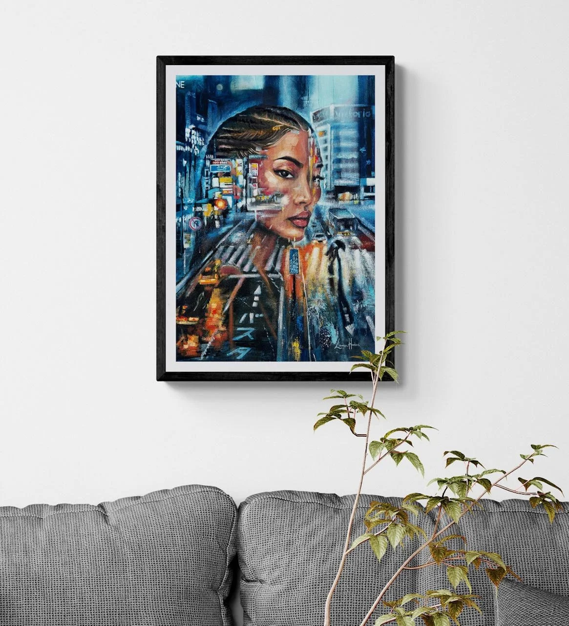 "Neon Quiet" - Art Print