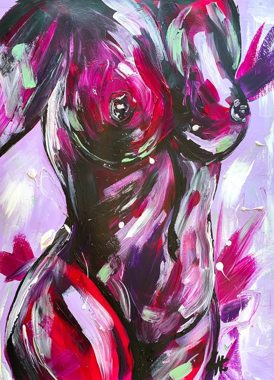 Uncensored Beauty: Painting the Female Form for Breast Cancer Awareness
