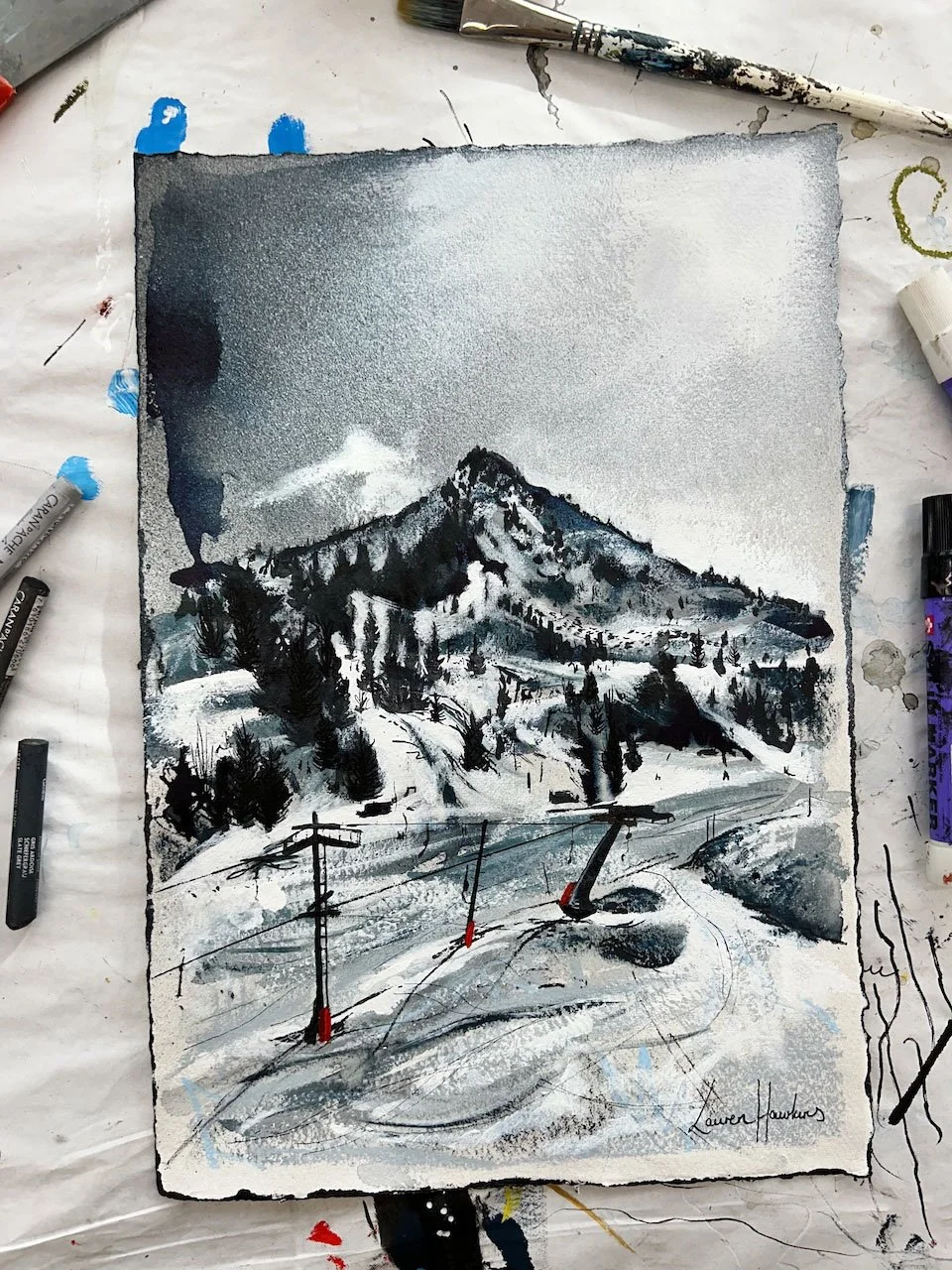 "First Tracks" - Moment 3