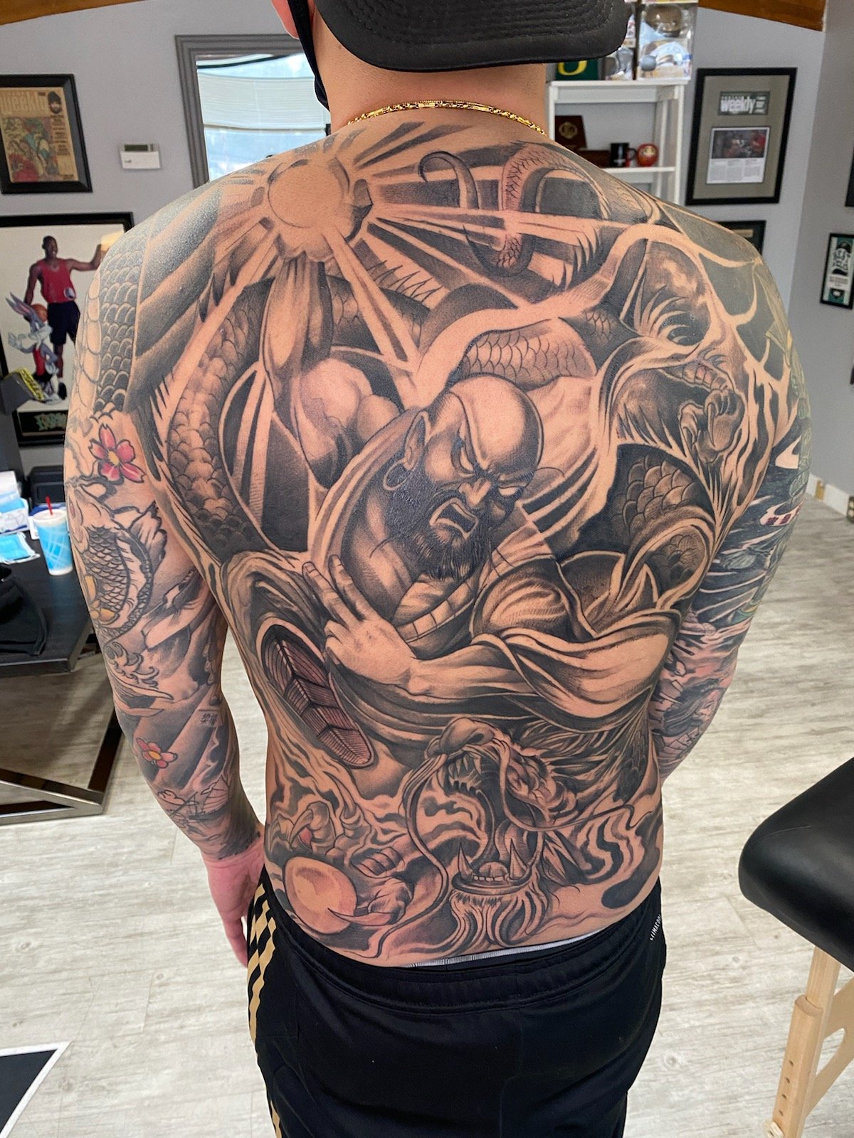 Puedmag Inkpire on Twitter Archangel Saint Michael as painted by Peter  Paul Rubens done by Luis here at Puedmag Inkpire Tattoo Shop Toronto   Whats Under Your Clothes httpstcoehbYiwm7rp  Twitter