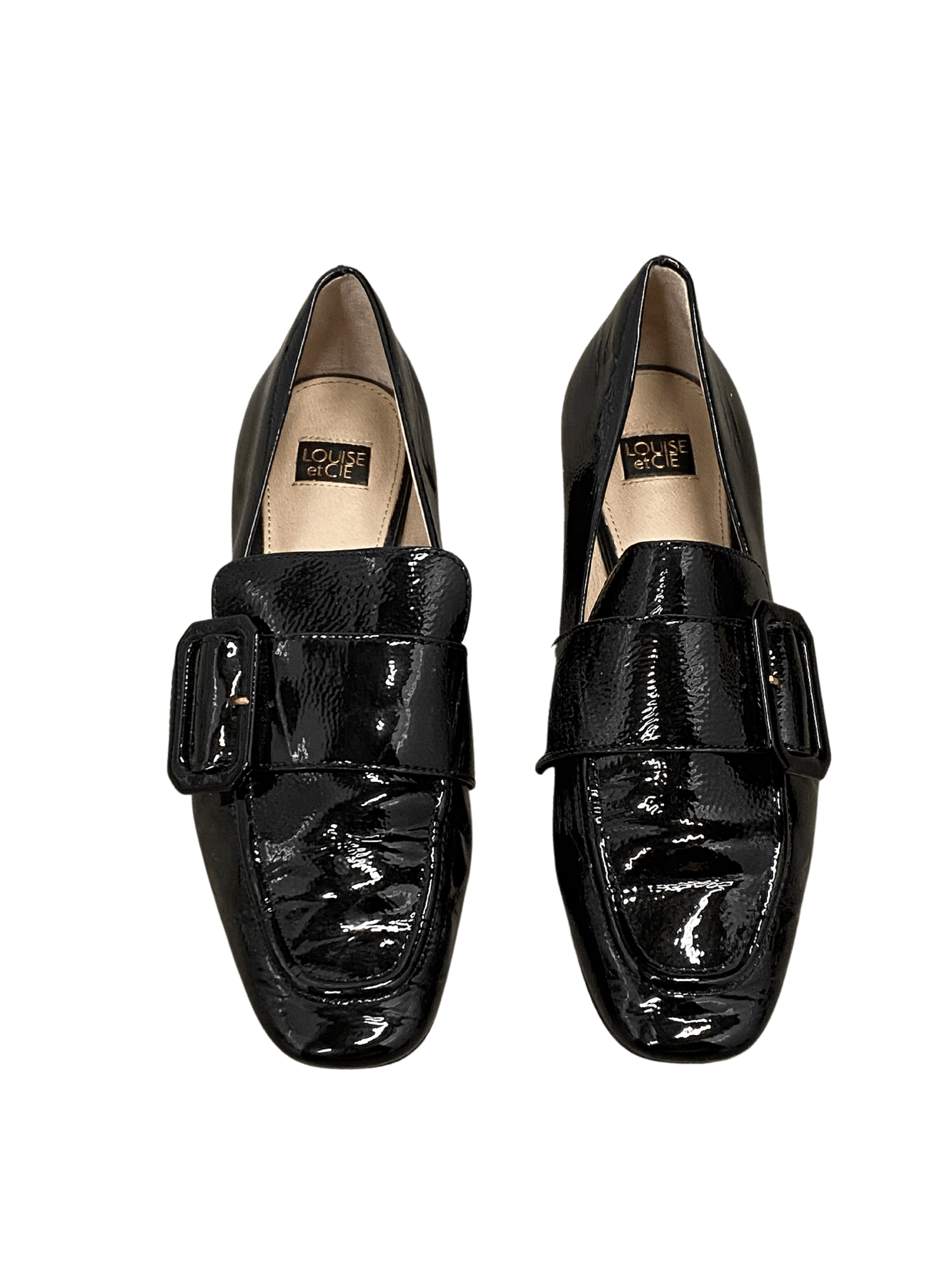Louise Et Cie patent leather loafers Leather flats Louise et Cie Black size 7.5 US in Leather  main image 4