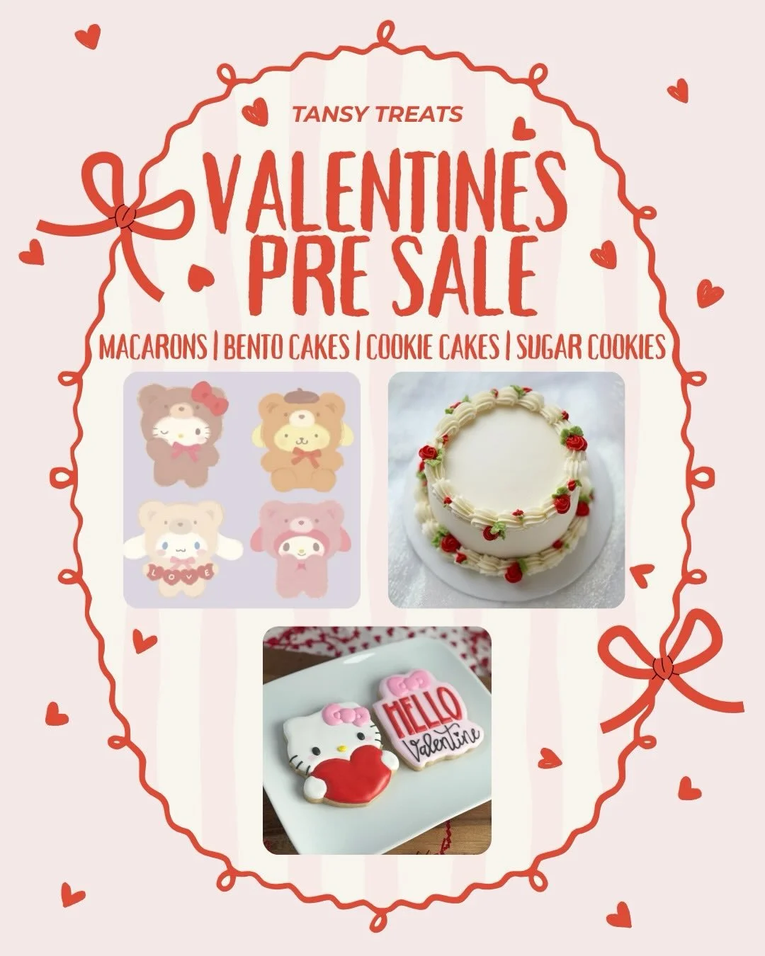 💖 VALENTINE&rsquo;S PRE-SALE IS LIVE! 💖

Get ready to fall in love with our sweetest collection yet! 🎀 Whether you&rsquo;re celebrating a bestie or a boo, we have perfect treat to make your Valentine&rsquo;s Day extra special. ✨

🍬 THE V-DAY MENU