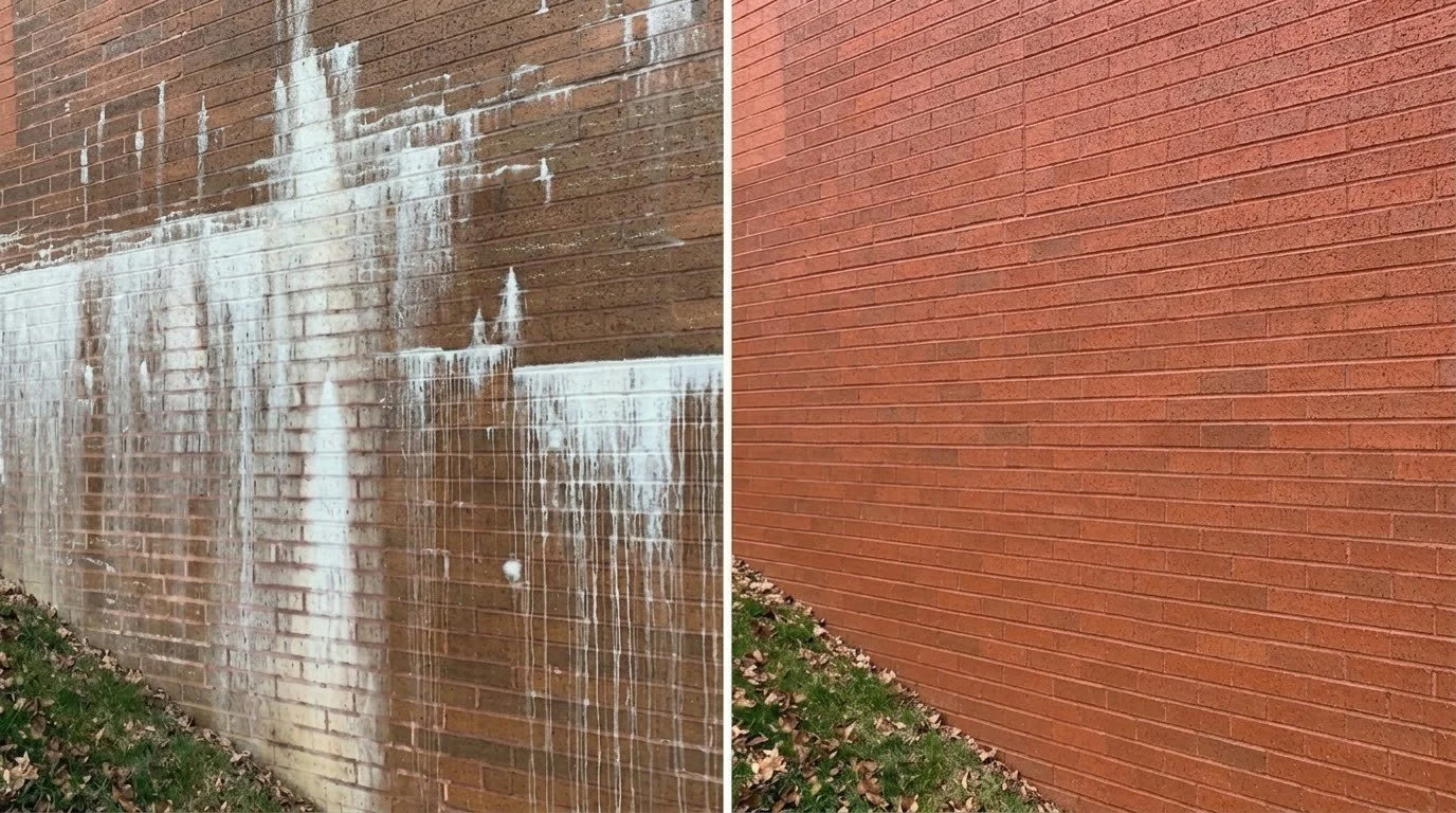 White Chalky Residue on Your Exterior: Is That Normal?