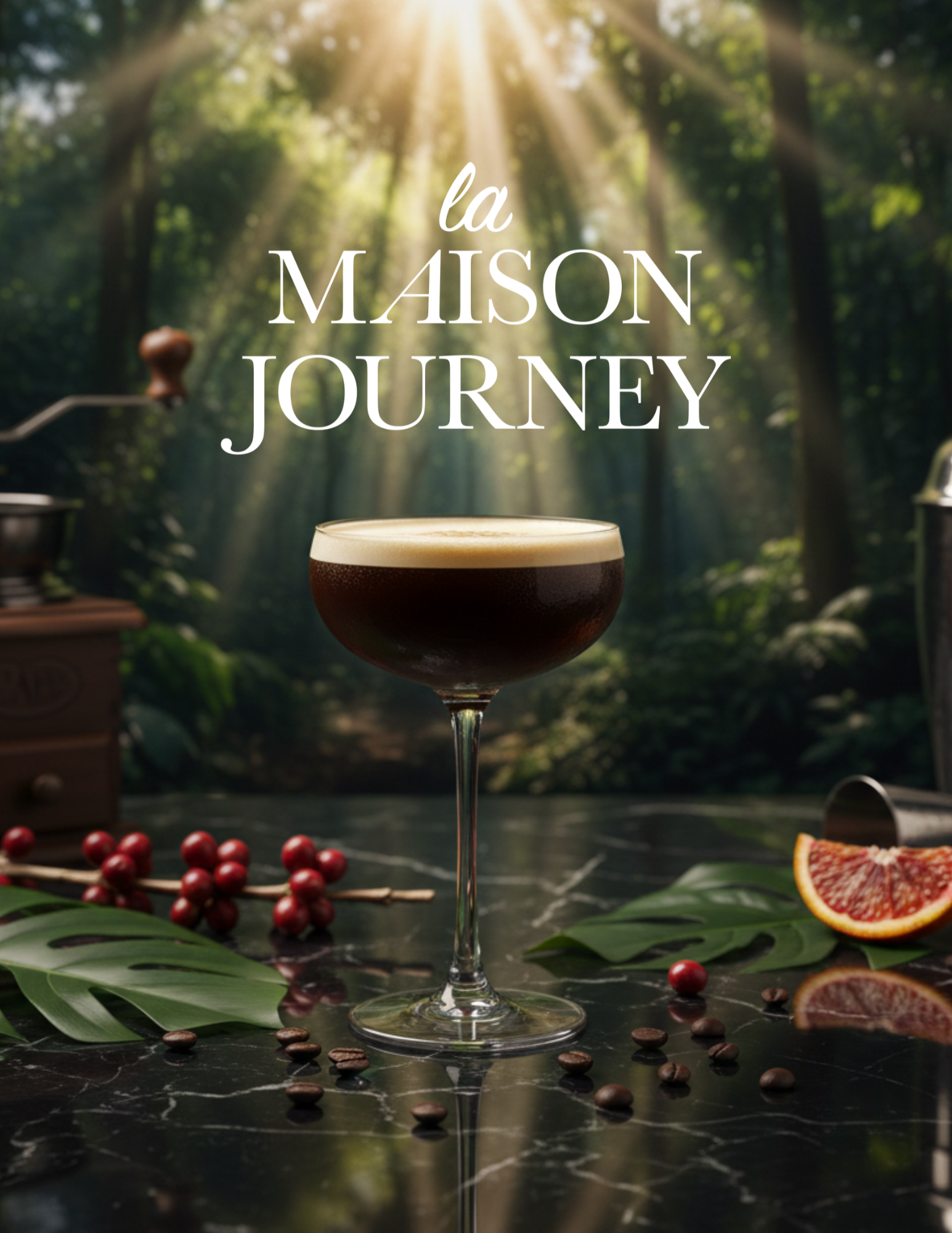 La Maison Rainforest - Coffee-based cocktail class
