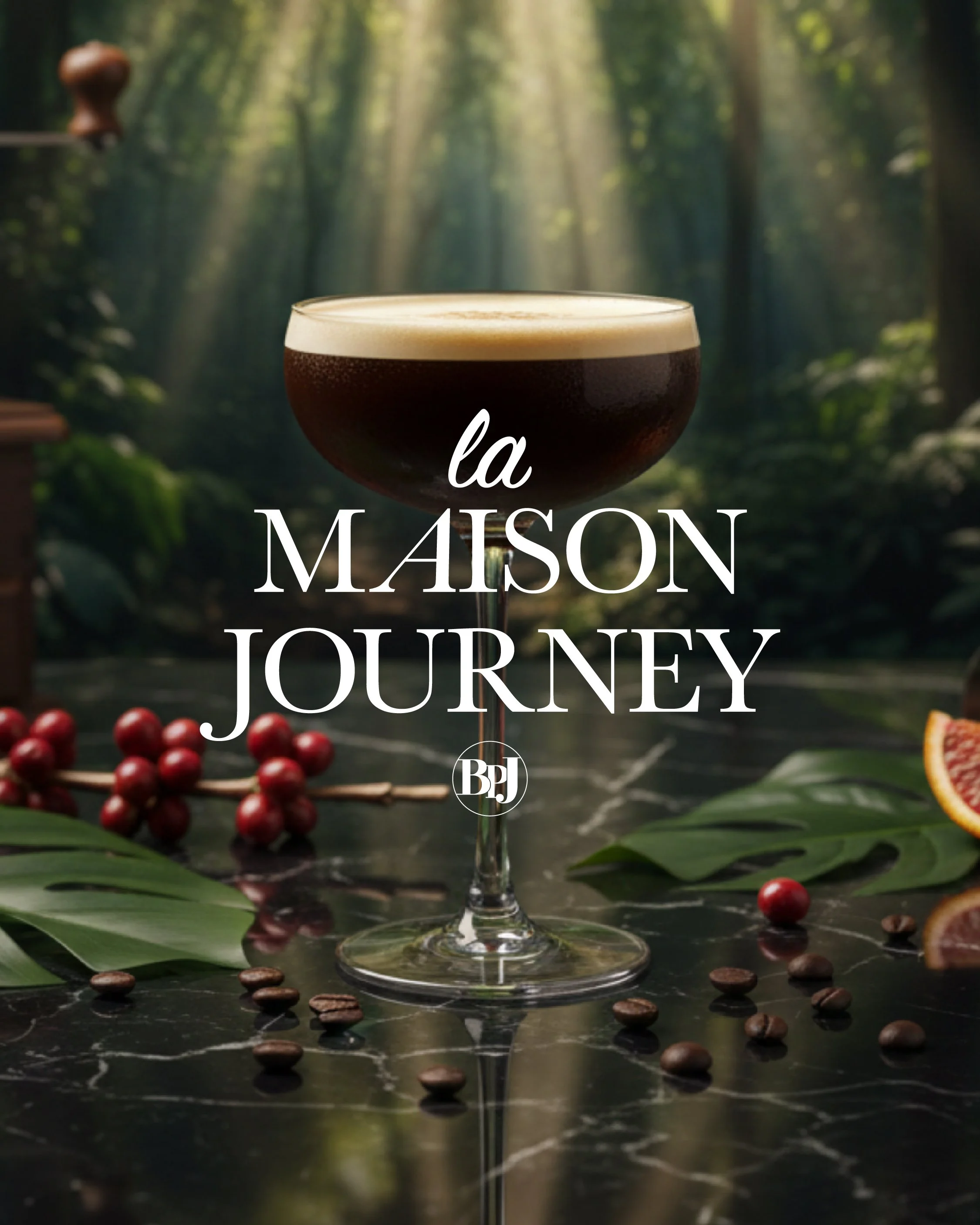 La Maison Rainforest - Coffee-based cocktail class
