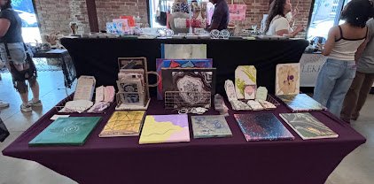 May 31st vending table at Common House/ 420 Julia street