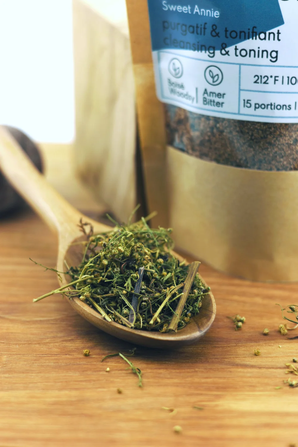 Thé Artemisia Annua (Armoise) - Organictas - 100g - Naturel, Bio, Vegan - Expiration Avril 2027+