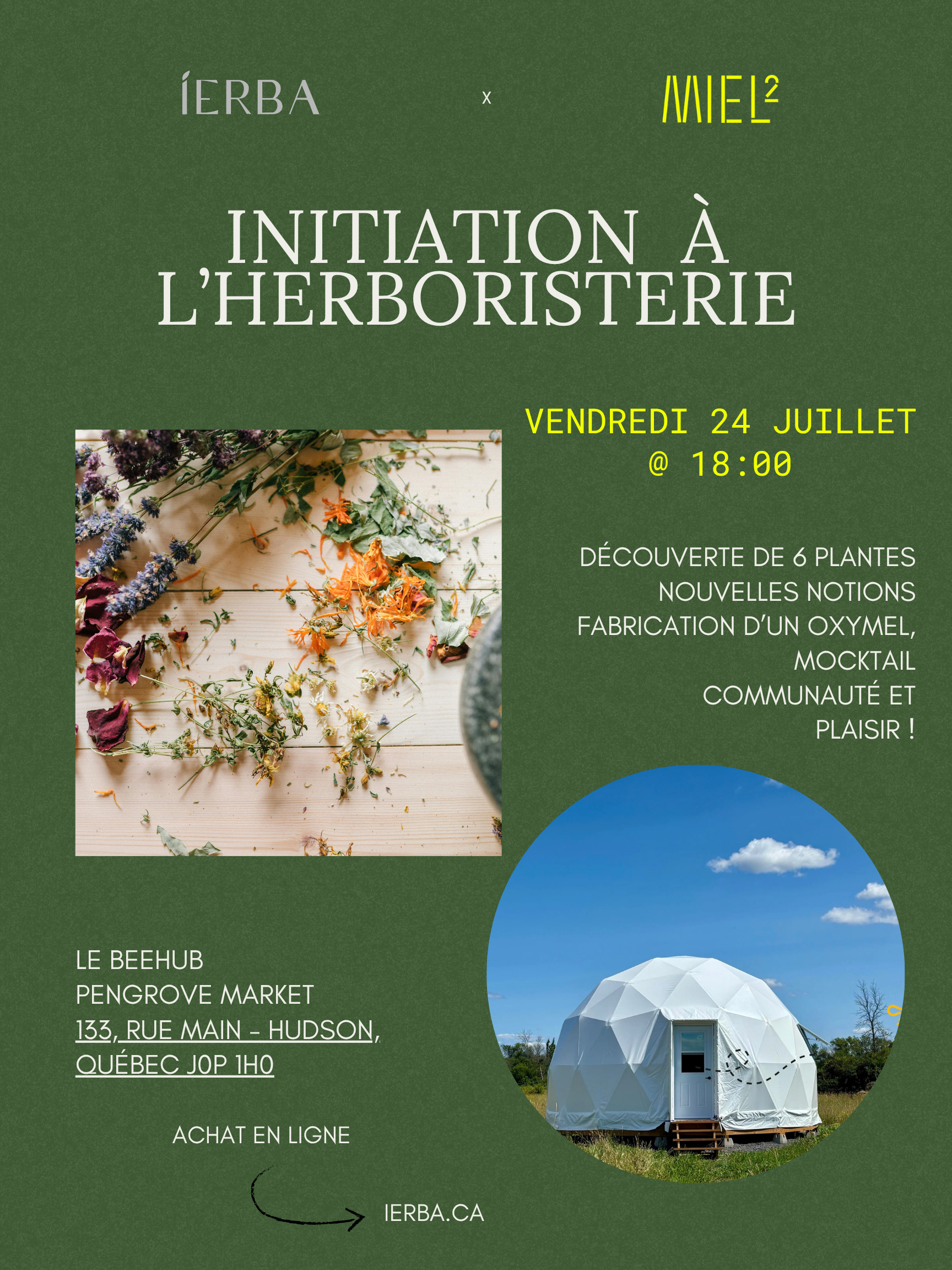 Atelier herboristerie