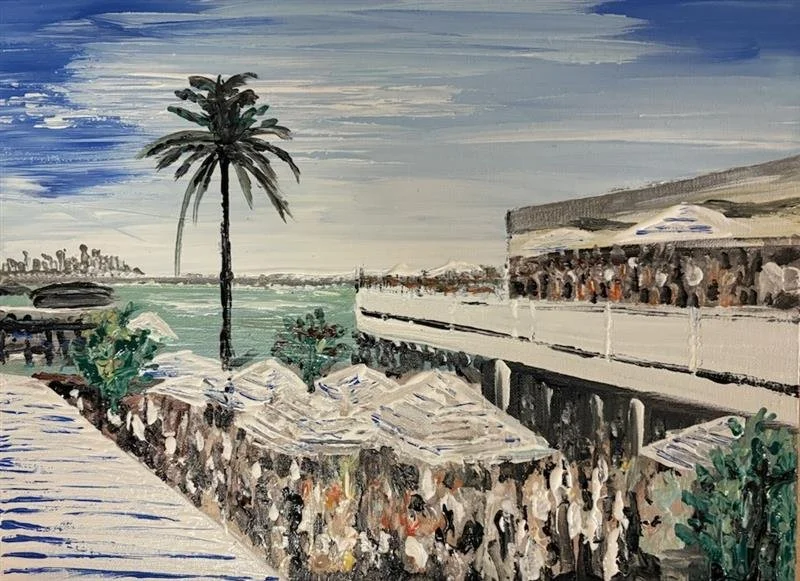 Watson’s Bay Hotel, Sydney. Acrylic, canvas board. 30x40cm. Commission.