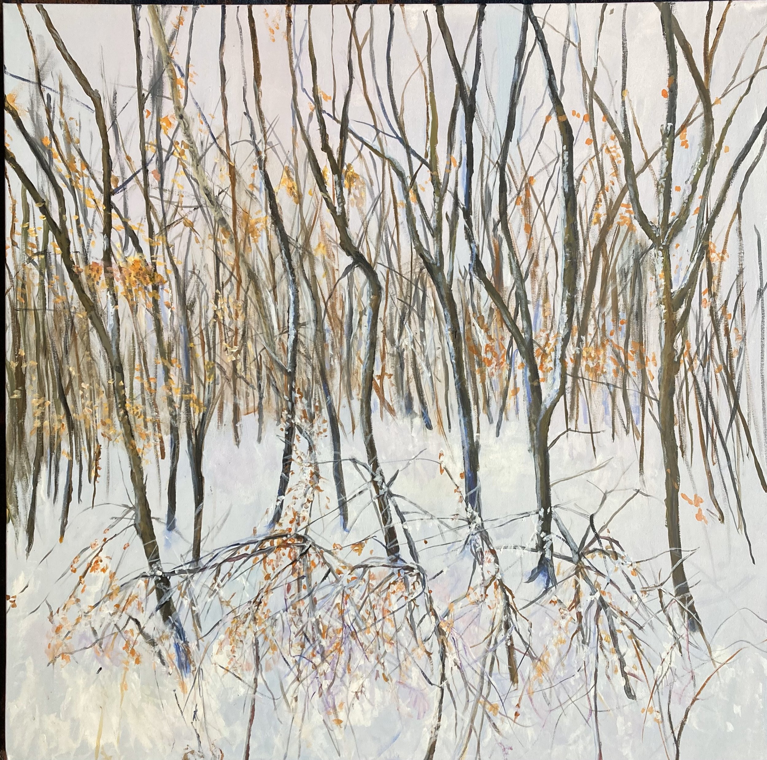'Drifting' 100x100 cms . Acrylic Paint on Canvas